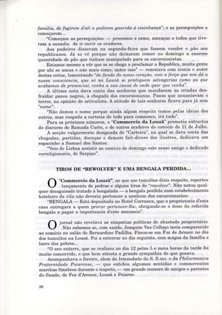 Commercio da Louzã - 500 dias até à República