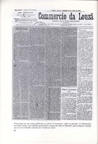 Commercio da Louzã - 500 dias até à República