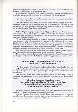 Commercio da Louzã - 500 dias até à República