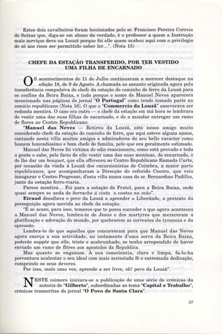 Commercio da Louzã - 500 dias até à República