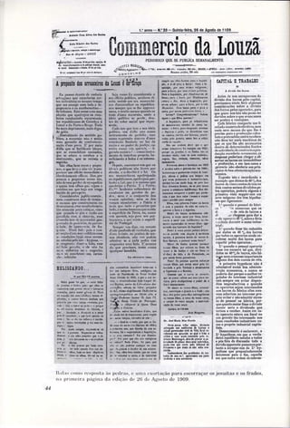 Commercio da Louzã - 500 dias até à República