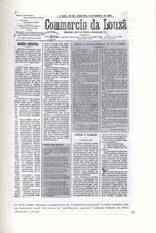 Commercio da Louzã - 500 dias até à República