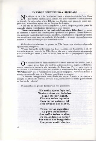 Commercio da Louzã - 500 dias até à República