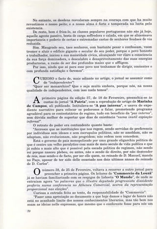 Commercio da Louzã - 500 dias até à República