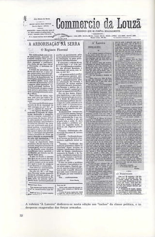 Commercio da Louzã - 500 dias até à República