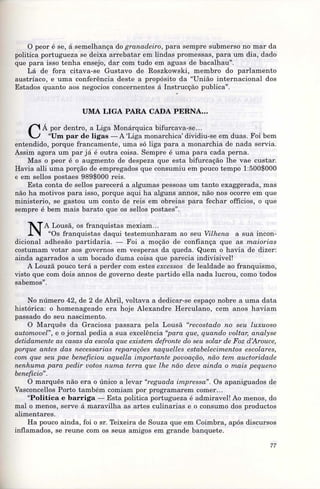 Commercio da Louzã - 500 dias até à República