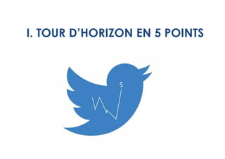I. TOUR D’HORIZON EN 5 POINTS
 