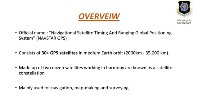 GPS ppt. | PPTX | Auto Navigation Systems | Auto Technology