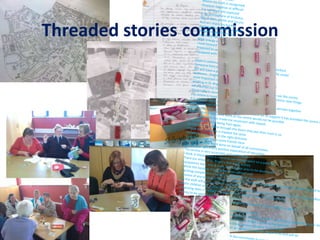 Threaded stories commissionThe gift of timeI am a workerSafe spaceRespectValuingEmpowermentPersonalisedIndividualisedEquality and AUTONOMYPerson-centredPositive actionsA place for allGiven my people a start in lifeExperiences passed onGreat kindnessVoluntaryWalk in off the streetSomeone here to see yaAll the forms that came backBeing a good neighbourFamily supportChangeswillingness to shareband togethervibrant coloursfeeling of warmthUmbrellagive back to services very under equippedTrustempowering peopleThat badly need it Can barely meet my eyes within the mirrorAm splintered, shattered, crushed by life events.Can feel the essence leaching from my beingAs my clouded mind and spirit long to rest.Distraught, in dread, unstableFeelings surge and flood and swarmThoughts race then circle franticallyEclipsing logic and the known.In my errant, aimless wanderingsI founder till I findA place of restorationWhere my truth is recognised.However negative or difficultIt is narrated and exploredIn an atmosphere of kindnessWhich feels gentle and secure.And as I share my burdenAnd examine where I’ve beenI forgive myself my errorsAnd stand tall and strong and keen.With energy and clarityI look forward once againPrepared to venture onwardsEquipped with peace and self-esteem. Hope it continues helping & educating the people in WaterfordSomeone here every day to see someone walking in off the streetWe will have a good turn outopenness , brightness of staff & buildingmost important to celebrate survival without losing valuesworking in St. Brigid’s the past 3 yearswhat jumps out for me is the generosity of the people who use the centreGenerosity in terms of time, friendliness, openness to experience new thingsthe centre is more than just a buildingit is a place where people share their celebrations and their sorrows togethertransformation of the building has uplifted St. Brigid’scommunity of the inner city is to be commended for its support it has provided the centre over the past 25 yearswithout that support the work at the centre would not be possibleFor me St.Brigids has made me reconnect with myself.From being Mam to being Pam again.So many people come through the doors they put their trust in usI make sure everyone is treated the sameHopefully point them in the right directionI also feel I have made some friends hereImpressed by the work done on behalf of all communitiesthe Children get a very positive experience of educationThe service is very accessible and welcomingI think in these times it’s hard to see money spent on a paintingThere are areas of St. Brigid’s that need moneyEquipment, toys, arts & craft, the outdoor area to be developedI think this funding should have been spread overPainting competition among the children and give a prizeAnyone of any background, colour, age cane come and know that there needs will be met and help will be providedAll the staff will go out of their way to helpall the children and staff in the child centre could do some piece of art work and this would reflect better to the history of St. Brigid’sa painting does n’t reflect the work that St. Brigid’s does in the communitymoney to be spent on art a once off bursary this would be a more fitting tribute and would represent what St. Brigid’s is abouthave always been happy in my workI don’t think spending a lot of money on art is necessaryThe services provided are celebration enough for the past 25 years a staff party would be good + volunteersThe services St. Brigid’s provide reflect all that St. Brigid’s was and has becomeI feel it would be better to give back to those services develop them furtherChildren are the future why not let their art celebrate what St. Brigid’s has and will doI am a workerFor me St. Brigid’s is about working with the community to provide services and support as identified & needed by the community Also about the community having a role in decision making through sub groups & board involvementPositive changesRefurbishment of the building, accessibility & very welcoming – more local people now using the centre The most important thing to celebrate is people’s involvement      MY STORYI’ve waited for the stories to comeWhen they did I felt the wait was in vainTime put aside eaten up in fearFear of failureFear of rejectionFear of being let downThe block comes from the alienation of self toward the outcome of the workBut I am integrated with the work Or am I just fooling myself?This work has come from me it is all that I wanted it to be But what to complete it?Can I take it to the next level?Of course .It is what I must do.The outcome is pre-decided BUT can I accomplish what I set out to do?Can I achieve what is in my mind and more so what is in the heart of this community? I might only have one shot…