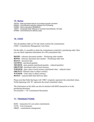 Commitments in purchasing | DOC