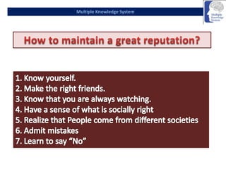 Multiple Knowledge System