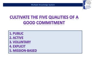 Multiple Knowledge System