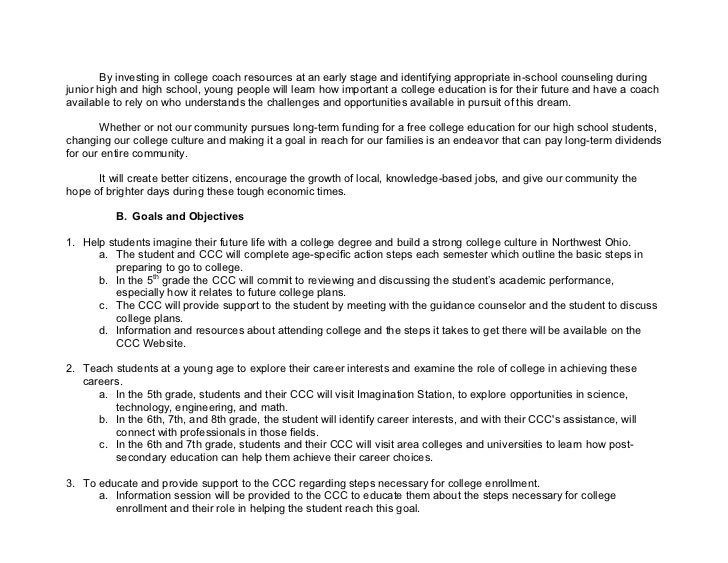 Support group proposal template picture