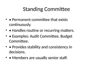 Committee_Form_of_Organization_Expanded.pptx
