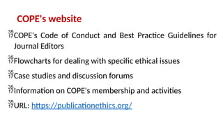 Research: Committee on Publication Ethics.pptx
