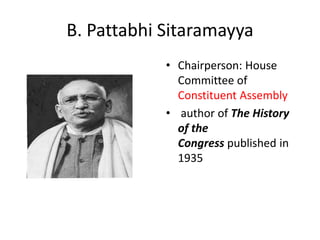 Committees of the Constituent Assembly of India and decisions of 24