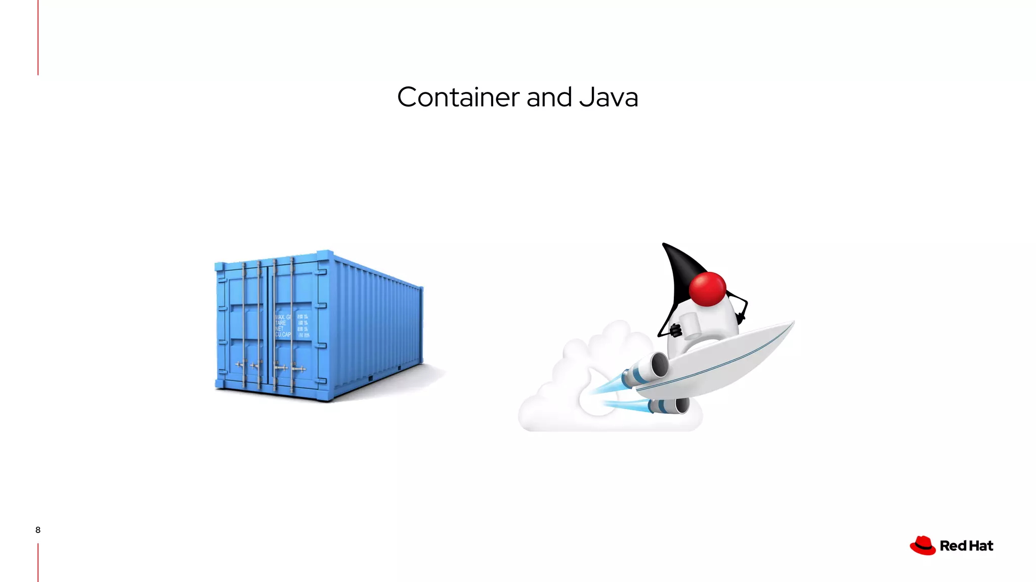 Container and Java
8
 