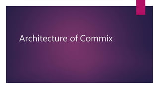 Architecture of Commix
 