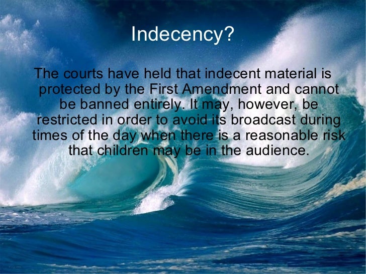 Obscenity