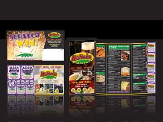 NANOLA RESTAURANT: Scratch-off Postcard & Menu
AMERICAN • CAJUN • CREOLE
RESTAURANT, PUB, & BAR
Eat Drink Be MerryEat Drink Be Merry
AMERICAN • CAJUN • CREOLE
RESTAURANT, PUB, & BAR
©2019 Mail Shark®23235
518-587-1300
2639 ROUTE 9
MALTA, NY 12020
518-587-1300
2639 ROUTE 9
MALTA, NY 12020
Every card is a winner! Must present card to redeem.
See store for details. Limited time only.
Nanola_ScratchOffPC_PRINT.indd 1 4/9/19 4:57 PM
AMERICAN • CAJUN • CREOLE
RESTAURANT, PUB, & BAR
AMERICAN • CAJUN • CREOLE
RESTAURANT, PUB, & BAR
Eat • Drink • Be MerryEat • Drink • Be Merry
CANNOT BE COMBINED WITH ANY OTHER
OFFER OR SPECIAL. MUST PRESENT COUPON
AT TIME OF ORDER. LIMITED TIME ONLY.
CANNOT BE COMBINED WITH ANY OTHER
OFFER OR SPECIAL. MUST PRESENT COUPON
AT TIME OF ORDER. LIMITED TIME ONLY.
CANNOT BE COMBINED WITH ANY OTHER OFFER
OR SPECIAL. MUST PRESENT COUPON AT TIME OF
ORDER. LIMITED TIME ONLY.
518-587-1300
NANOLAMALTA.COM
CANNOT BE COMBINED WITH ANY OTHER
OFFER OR SPECIAL. MUST PRESENT COUPON
AT TIME OF ORDER. LIMITED TIME ONLY.
Great
Food!
24
Draft
beers
Live
Music!
ALL Kids
Eat
Freewith purchase of
a full price meal
Buy One
Get One
HALF Off
Your Meal
(11:30A.M. -4:30P.M.)
Buy One
Get One
At the Bar
before 7PM
(must be 21 or Older)
Free
Money($2 off $10+) • ($3 off $15+)
($4 off $20+) • ($5 off $25+)
($15 off $100+)
free
Dinner
on Your
Birthday!
518-587-1300
NANOLAMALTA.COM
518-587-1300
NANOLAMALTA.COM
518-587-1300
NANOLAMALTA.COM
CANNOT BE COMBINED WITH ANY OTHER OFFER
OR SPECIAL. MUST PRESENT COUPON AT TIME OF
ORDER. LIMITED TIME ONLY.
518-587-1300
NANOLAMALTA.COM
ALL Kids
Eat
Freewith purchase of
a full price meal
Buy One
Get One
HALF Off
Your Meal
(11:30A.M. -4:30P.M.)
Buy One
Get One
At the Bar
before 7PM
(must be 21 or Older)
Free
Money($2 off $10+) • ($3 off $15+)
($4 off $20+) • ($5 off $25+)
($15 off $100+)
free
Dinner
on Your
Birthday!
Nanola_ScratchOffPC_PRINT.indd 2 4/9/19 4:57 PM
Gumbo  .  .  .  .  .  .  .  .  .  .  .  .  .  .  .  . $10 .95Chicken, andouille sausage, okra and spicesserved over dirty rice
Jambalaya  .  .  .  .  .  .  .  .  .  .  .  .  . $16 .95Peppers, onions, andouille, chicken, clams,and spices, combined in a thick tomato saucelayered over dirty rice (vegan by request)
Chicken & Biscuits  .  .  .  .  .  . $12 .95Carrots, celery, onion, peas and chickensimmered in a light cream sauce and servedover buttermilk drop biscuit
New Orleans Pasta Alfredo  .  . $16 .95Blackened chicken and cajun shrimp served on topof a creamy alfredo covered cavatappi with broccoli
Steak & Potatoes  .  .  . Market PriceA rotating cut of steak served with our potatoand vegetable of the day
Fried Chicken  .  .  .  .  .  .  .  .  .  . $14 .95Leg, thigh and boneless breast freshly handbattered and fried, served with mashedpotatoes, gravy and vegetable of the day
Fried Catfish  .  .  .  .  .  .  .  .  .  .  . $12 .95Catfish filet freshly hand battered and fried,served with potato of the day and vegetable ofthe day
Charred Tomato
& Vodka Cream Sauce  .  .  .  . $14 .95Jumbo shrimp, italian sausage, caramelizedonions, fresh spinach and cavatappi pasta tossed in a creamy smoked tomato sauce
and topped with shaved parmesan
Mac & Cheese .  .  .  .  .  .  .  .  .  .  .  .  .  .  .  .  .  .  .  .  .  .  .  .  .  .  .  .  .  .  .  . $10 .95Jumbo shells smothered with our house made cheese sauce, topped with shredded
cheddar and herbed panko crumbs, broiled to perfectionADD $3: BACON, PULLED PORK ADD $4: BUFFALO CHICKEN
Beignets  .  .  .  .  .  .  .  .  .  .  .  .  .  .  . $4 .95
Fried Ice Cream  .  .  .  .  .  .  .  .  . $5 .95
Bread Pudding  .  .  .  .  .  .  .  .  .  . $4 .95
Fries (Shoestring / Sweet Potato)
Mac & Cheese
Vegetable of the Day
Potato of the Day
Buttermilk Biscuit & Gravy
DINNERS
DESSERTS
SIDES $4 .95 Each
ALL BURGERS / SANDWICHES SERVED WITH FRIES (SWEET POTATO FRIES 50¢)
GLUTEN-FREE BUNS AVAILABLE
1/2lb . Burger  .  .  .  .  .  .  .  .  .  .  . $12 .95Cooked to your liking with lettuce and tomatoADD 50¢: AMERICAN, SWISS, PROVOLONE,CHEDDAR, BLUE CHEESE CRUMBLES,JALAPENOS, PEPPERS, ONIONS, MUSHROOMSADD $1: EGGS, BACON, PULLED PORK
The Dirty Burger  .  .  .  .  .  .  .  .  . $12 .95Delicious vegan patty made from our dirty rice,chick peas, and spices
Caramelized Onion
Burger  .  .  .  .  .  .  .  .  .  .  .  .  .  .  .  .  . $14 .95Cooked to your liking, with caramelized onions,provolone cheese and garlic herb mayo
Pulled Pork Sandwich  .  .  .  .  .  .  .  .  .  .  .  .  .  .  .  .  .  .  .  .  .  .  .  . $10 .95BBQ sauce with a touch of honey and spices combined with tender pulled pork on a
toasted brioche bun and a side of tangy coleslaw
Cajun Chicken Sandwich  .  .  .  .  .  .  .  .  .  .  .  .  .  .  .  .  .  .  .  .  .  . $10 .95Blackened chicken served on a brioche roll with lettuce and tomato and chipotle mayoBLT  .  .  .  .  .  .  .  .  .  .  .  .  .  .  .  .  .  .  .  .  .  .  .  .  .  .  .  .  .  .  .  .  .  .  .  .  .  .  .  . $10 .95The classic BLT, served on texas toast
Chimichurri
Steak Sandwich  .  .  .  .  .  .  .  . $14 .95Marinated skirt steak grilled, sliced and toppedwith banana peppers and melted provolone ona toasted french roll with shredded lettuce andgarlic herb mayo
Cajun BBQ Shrimp
Po Boy  .  .  .  .  .  .  .  .  .  .  .  .  .  .  .  . $14 .95Jumbo shrimp sauteed with spices in a tangybrown butter and citrus sauce layered on a bedof lettuce and tomato and lightly topped withlemon basil mayo on a toasted roll
Fried Catfish Po Boy  .  .  .  .  . $13 .95Crispy fried catfish piled into a toasted rollwith lemon basil mayo and a side of tangy coleslaw
Sausage Po Boy .  .  .  .  .  .  .  .  .  .  .  .  .  .  .  .  .  .  .  .  .  .  .  .  .  .  .  .  .  .  .  . $11 .95Sweet italian sausage and spicy andouille tossed with peppers, onions, smokymarinara and mozzarella
Monte Cristo  .  .  .  .  .  .  .  .  .  .  . $12 .95Vanilla-infused french toast style sandwich withboneless fried chicken, stacked with black forestham, topped with honey mustard dressing andserved with sweet fries and a melba sauce drizzle
Nanola Burrito  .  .  .  .  .  .  .  .  . $10 .95Dirty rice, cheddar, salsa and choice of chicken,taco beef, pulled pork or sauteed vegetables, servedwith chips, salsa and sour cream ADD STEAK $2
Grilled Cheese  .  .  .  .  .  .  .  .  . $11 .95Smoked muenster, sauteed spinach, caramelizedonions and marinated cherry tomatoes combinedin a kicked up take on the classic grilled cheese
BURGERS, SANDWICHES& MORE
Mozzarella Sticks  .  .  .  .  .  .  . $8 .95Golden fried mozzarella with a smoky marinaradipping sauce ADD MELBA SAUCE 50¢
Wings / Boneless  .  .  .  .  .  .  .  . $10 .95Mild, Medium, Hot, Bbq, Parmesan Garlic, Jerk,Cajun, Mango Habanero
Fried Pickles  .  .  .  .  .  .  .  .  .  .  . $8 .95Fresh dill pickles, beer battered and friedgolden brown, served with a horseradish mayo
Dip Trio  .  .  .  .  .  .  .  .  .  .  .  .  .  .  .  . $7 .95Our homemade queso, spinach artichoke dipand house made salsa
Spinach Artichoke Dip  .  .  .  .  . $7 .95Fresh spinach, artichokes, garlic and herbs, served with house-made corn chipsGator Bites .  .  .  .  .  .  .  .  .  .  .  .  .  .  .  .  .  .  .  .  .  .  .  .  .  .  .  . Market PriceButtermilk marinated alligator tail meat, beer battered and served with chipotle aioliHushpuppies  .  .  .  .  .  .  .  .  .  .  .  .  .  .  .  .  .  .  .  .  .  .  .  .  .  .  .  .  .  .  .  .  . $7 .95Savory golden corn nuggets
Loaded Nachos  .  .  .  .  .  .  .  .  .  .  .  .  .  .  .  .  .  .  . Half $8 .95  .  .  . 12 .95Fresh fried tortilla chips smothered with shredded cheddar and monterey jack cheese,
topped with choice of chicken, pulled pork or beef and finished with lettuce, sour
cream, house made salsa and white queso cheese sauce
Little Necks  .  .  .  .  .  .  .  .  .  .  .  .  .  .  .  .  .  .  .  .  .  .  .  .  .  .  . Market PriceLittleneck clams simmered in white wine and lemon broth with a toasted garlic
baguette and fresh basil
Quesadilla  .  .  .  .  .  .  .  .  .  .  .  .  .  .  .  .  .  .  .  .  .  .  .  .  .  .  .  .  .  .  .  .  .  . $12 .95Large grilled tortilla stuffed with shredded cheddar and monterey jack cheese, salsa and
a choice of chicken, pulled pork or vegetable
Nanola’s Shrimp & “Grits”  .  .  .  .  .  .  .  .  .  .  .  .  .  .  .  .  .  .  .  .  . $10 .95Cheesy grilled polenta topped with sauteed shrimp in a tangy beer and butter pan sauce
NE Nola Clam Chowder  .  .  .  . $4 .95The classic creamy new england clam chowder kickedup with fresh thyme, smoked paprika and chili oil
Gumbo  .  .  .  .  .  .  .  .  .  .  .  .  .  .  .  .  . $5 .95Chicken, andouille sausage, okra and variousspices served with dirty rice
House Salad  .  .  .  .  .  .  .  .  .  .  .  .  . $8 .95Mixed greens with cherry tomatoes, cucumber,red onion and croutons
Caesar Salad  .  .  .  .  .  .  .  .  .  .  .  . $10 .95Fresh romaine lettuce tossed with housemadecaesar, topped with shaved parmesan and cornbread croutons
Taco Salad  .  .  .  .  .  .  .  .  .  .  .  .  .  .  .  .  .  .  .  .  .  .  .  .  .  .  .  .  .  .  .  .  .  . $10 .95Choice of mexican chicken or beef served on top of shredded lettuce, with tex mex
cheese, jalapenos, salsa and sour cream garnished with fresh tortilla chipsSkirt Steak Salad .  .  .  .  .  .  .  .  .  .  .  .  .  .  .  .  .  .  .  .  .  .  .  .  .  .  .  .  . $14 .95Marinated skirt steak cooked to your liking and laid across fresh greens with cherry
tomatoes, cucumber, red onion and blue cheese crumbles
Spinach Salad  .  .  .  .  .  .  .  .  .  .  .  .  .  .  .  .  .  .  .  .  .  .  .  .  .  .  .  .  .  .  . $10 .95Fresh spinach topped with crumbled bacon, cherry tomatoes, red onion, grilledmushrooms and a hardboiled egg
ADD STEAK/SHRIMP $4 • ADD CHICKEN $3GLUTEN FREE W/O CROUTONS
STARTERS
SOUPS & SALADS
Vegetarian Gluten-Free spicy
* All menu items subject to change
BuyOne
GetOneAt the Bar
before 7PM
(must be 21+)
BuyOne
GetOneAt the Bar
before 7PM
(must be 21+)
Free
Money$2 off $10 or more
$3 off $15 or mor
$4 off $20 or more
$5 off $25 or mor
$15 off $100 or mor
Free
Money$2 off $10 or more
$3 off $15 or mor
$4 off $20 or more
$5 off $25 or mor
$15 off $100 or mor
free
Dinner
on Your
Birthday
free
Dinner
on Your
BirthdayCANNOT BE COMBINED WITH ANYOTHER OFFER OR SPECIAL. MUSTPRESENT COUPON AT TIME OFORDER. LIMITED TIME ONLY.
CANNOT BE COMBINED WITH ANYOTHER OFFER OR SPECIAL. MUSTPRESENT COUPON AT TIME OFORDER. LIMITED TIME ONLY.
CANNOT BE COMBINED WITH ANYOTHER OFFER OR SPECIAL. MUSTPRESENT COUPON AT TIME OFORDER. LIMITED TIME ONLY.
CANNOT BE COMBINED WITH ANYOTHER OFFER OR SPECIAL. MUSTPRESENT COUPON AT TIME OFORDER. LIMITED TIME ONLY.
CANNOT BE COMBINED WITH
ANY OTHER OFFER OR SPECIAL.
MUST PRESENT COUPON AT TIME
OF ORDER. LIMITED TIME ONLY.
ALL Kids
Eat Freewith purchase o
a full price mea
ALL Kids
Eat Freewith purchase o
a full price mea
BuyOne
GetOne
HALF Off
Your Meal
(11:30A.M. - 4:30P.M
BuyOne
GetOne
HALF Off
Your Meal
(11:30A.M. - 4:30P.M
Nanola_Menu_r4.indd 2
2/14/19 9:29
Gumbo  .  .  .  .  .  .  .  .  .  .  .  .  .  .  .  . $10 .95
Chicken, andouille sausage, okra and spices
served over dirty rice
Jambalaya  .  .  .  .  .  .  .  .  .  .  .  .  . $16 .95
Peppers, onions, andouille, chicken, clams,
and spices, combined in a thick tomato sauce
layered over dirty rice (vegan by request)
Chicken & Biscuits  .  .  .  .  .  . $12 .95
Carrots, celery, onion, peas and chicken
simmered in a light cream sauce and served
over buttermilk drop biscuit
New Orleans Pasta Alfredo  .  . $16 .95
Blackened chicken and cajun shrimp served on top
of a creamy alfredo covered cavatappi with broccoli
Steak & Potatoes  .  .  . Market Price
A rotating cut of steak served with our potato
and vegetable of the day
Fried Chicken  .  .  .  .  .  .  .  .  .  . $14 .95
Leg, thigh and boneless breast freshly hand
battered and fried, served with mashed
potatoes, gravy and vegetable of the day
Fried Catfish  .  .  .  .  .  .  .  .  .  .  . $12 .95
Catfish filet freshly hand battered and fried,
served with potato of the day and vegetable of
the day
Charred Tomato
& Vodka Cream Sauce  .  .  .  . $14 .95
Jumbo shrimp, italian sausage, caramelized
onions, fresh spinach and cavatappi pasta tossed in a creamy smoked tomato sauce
and topped with shaved parmesan
Mac & Cheese .  .  .  .  .  .  .  .  .  .  .  .  .  .  .  .  .  .  .  .  .  .  .  .  .  .  .  .  .  .  .  . $10 .95
Jumbo shells smothered with our house made cheese sauce, topped with shredded
cheddar and herbed panko crumbs, broiled to perfection
ADD $3: BACON, PULLED PORK ADD $4: BUFFALO CHICKEN
Beignets  .  .  .  .  .  .  .  .  .  .  .  .  .  .  . $4 .95
Fried Ice Cream  .  .  .  .  .  .  .  .  . $5 .95
Bread Pudding  .  .  .  .  .  .  .  .  .  . $4 .95
Fries (Shoestring / Sweet Potato)
Mac & Cheese
Vegetable of the Day
Potato of the Day
Buttermilk Biscuit & Gravy
DINNERS
DESSERTS
SIDES $4 .95 Each
ALL BURGERS / SANDWICHES SERVED WITH FRIES (SWEET POTATO FRIES 50¢)
GLUTEN-FREE BUNS AVAILABLE
1/2lb . Burger  .  .  .  .  .  .  .  .  .  .  . $12 .95
Cooked to your liking with lettuce and tomato
ADD 50¢: AMERICAN, SWISS, PROVOLONE,
CHEDDAR, BLUE CHEESE CRUMBLES,
JALAPENOS, PEPPERS, ONIONS, MUSHROOMS
ADD $1: EGGS, BACON, PULLED PORK
The Dirty Burger  .  .  .  .  .  .  .  .  . $12 .95
Delicious vegan patty made from our dirty rice,
chick peas, and spices
Caramelized Onion
Burger  .  .  .  .  .  .  .  .  .  .  .  .  .  .  .  .  . $14 .95
Cooked to your liking, with caramelized onions,
provolone cheese and garlic herb mayo
Pulled Pork Sandwich  .  .  .  .  .  .  .  .  .  .  .  .  .  .  .  .  .  .  .  .  .  .  .  . $10 .95
BBQ sauce with a touch of honey and spices combined with tender pulled pork on a
toasted brioche bun and a side of tangy coleslaw
Cajun Chicken Sandwich  .  .  .  .  .  .  .  .  .  .  .  .  .  .  .  .  .  .  .  .  .  . $10 .95
Blackened chicken served on a brioche roll with lettuce and tomato and chipotle mayo
BLT  .  .  .  .  .  .  .  .  .  .  .  .  .  .  .  .  .  .  .  .  .  .  .  .  .  .  .  .  .  .  .  .  .  .  .  .  .  .  .  . $10 .95
The classic BLT, served on texas toast
Chimichurri
Steak Sandwich  .  .  .  .  .  .  .  . $14 .95
Marinated skirt steak grilled, sliced and topped
with banana peppers and melted provolone on
a toasted french roll with shredded lettuce and
garlic herb mayo
Cajun BBQ Shrimp
Po Boy  .  .  .  .  .  .  .  .  .  .  .  .  .  .  .  . $14 .95
Jumbo shrimp sauteed with spices in a tangy
brown butter and citrus sauce layered on a bed
of lettuce and tomato and lightly topped with
lemon basil mayo on a toasted roll
Fried Catfish Po Boy  .  .  .  .  . $13 .95
Crispy fried catfish piled into a toasted roll
with lemon basil mayo and a side of tangy coleslaw
Sausage Po Boy .  .  .  .  .  .  .  .  .  .  .  .  .  .  .  .  .  .  .  .  .  .  .  .  .  .  .  .  .  .  .  . $11 .95
Sweet italian sausage and spicy andouille tossed with peppers, onions, smoky
marinara and mozzarella
Monte Cristo  .  .  .  .  .  .  .  .  .  .  . $12 .95
Vanilla-infused french toast style sandwich with
boneless fried chicken, stacked with black forest
ham, topped with honey mustard dressing and
served with sweet fries and a melba sauce drizzle
Nanola Burrito  .  .  .  .  .  .  .  .  . $10 .95
Dirty rice, cheddar, salsa and choice of chicken,
taco beef, pulled pork or sauteed vegetables, served
with chips, salsa and sour cream ADD STEAK $2
Grilled Cheese  .  .  .  .  .  .  .  .  . $11 .95
Smoked muenster, sauteed spinach, caramelized
onions and marinated cherry tomatoes combined
in a kicked up take on the classic grilled cheese
BURGERS, SANDWICHES
& MOREMozzarella Sticks  .  .  .  .  .  .  . $8 .95
Golden fried mozzarella with a smoky marinara
dipping sauce ADD MELBA SAUCE 50¢
Wings / Boneless  .  .  .  .  .  .  .  . $10 .95
Mild, Medium, Hot, Bbq, Parmesan Garlic, Jerk,
Cajun, Mango Habanero
Fried Pickles  .  .  .  .  .  .  .  .  .  .  . $8 .95
Fresh dill pickles, beer battered and fried
golden brown, served with a horseradish mayo
Dip Trio  .  .  .  .  .  .  .  .  .  .  .  .  .  .  .  . $7 .95
Our homemade queso, spinach artichoke dip
and house made salsa
Spinach Artichoke Dip  .  .  .  .  . $7 .95
Fresh spinach, artichokes, garlic and herbs, served with house-made corn chips
Gator Bites .  .  .  .  .  .  .  .  .  .  .  .  .  .  .  .  .  .  .  .  .  .  .  .  .  .  .  . Market Price
Buttermilk marinated alligator tail meat, beer battered and served with chipotle aioli
Hushpuppies  .  .  .  .  .  .  .  .  .  .  .  .  .  .  .  .  .  .  .  .  .  .  .  .  .  .  .  .  .  .  .  .  . $7 .95
Savory golden corn nuggets
Loaded Nachos  .  .  .  .  .  .  .  .  .  .  .  .  .  .  .  .  .  .  . Half $8 .95  .  .  . 12 .95
Fresh fried tortilla chips smothered with shredded cheddar and monterey jack cheese,
topped with choice of chicken, pulled pork or beef and finished with lettuce, sour
cream, house made salsa and white queso cheese sauce
Little Necks  .  .  .  .  .  .  .  .  .  .  .  .  .  .  .  .  .  .  .  .  .  .  .  .  .  .  . Market Price
Littleneck clams simmered in white wine and lemon broth with a toasted garlic
baguette and fresh basil
Quesadilla  .  .  .  .  .  .  .  .  .  .  .  .  .  .  .  .  .  .  .  .  .  .  .  .  .  .  .  .  .  .  .  .  .  . $12 .95
Large grilled tortilla stuffed with shredded cheddar and monterey jack cheese, salsa and
a choice of chicken, pulled pork or vegetable
Nanola’s Shrimp & “Grits”  .  .  .  .  .  .  .  .  .  .  .  .  .  .  .  .  .  .  .  .  . $10 .95
Cheesy grilled polenta topped with sauteed shrimp in a tangy beer and butter pan sauce
NE Nola Clam Chowder  .  .  .  . $4 .95
The classic creamy new england clam chowder kicked
up with fresh thyme, smoked paprika and chili oil
Gumbo  .  .  .  .  .  .  .  .  .  .  .  .  .  .  .  .  . $5 .95
Chicken, andouille sausage, okra and various
spices served with dirty rice
House Salad  .  .  .  .  .  .  .  .  .  .  .  .  . $8 .95
Mixed greens with cherry tomatoes, cucumber,
red onion and croutons
Caesar Salad  .  .  .  .  .  .  .  .  .  .  .  . $10 .95
Fresh romaine lettuce tossed with housemade
caesar, topped with shaved parmesan and cornbread croutons
Taco Salad  .  .  .  .  .  .  .  .  .  .  .  .  .  .  .  .  .  .  .  .  .  .  .  .  .  .  .  .  .  .  .  .  .  . $10 .95
Choice of mexican chicken or beef served on top of shredded lettuce, with tex mex
cheese, jalapenos, salsa and sour cream garnished with fresh tortilla chips
Skirt Steak Salad .  .  .  .  .  .  .  .  .  .  .  .  .  .  .  .  .  .  .  .  .  .  .  .  .  .  .  .  . $14 .95
Marinated skirt steak cooked to your liking and laid across fresh greens with cherry
tomatoes, cucumber, red onion and blue cheese crumbles
Spinach Salad  .  .  .  .  .  .  .  .  .  .  .  .  .  .  .  .  .  .  .  .  .  .  .  .  .  .  .  .  .  .  . $10 .95
Fresh spinach topped with crumbled bacon, cherry tomatoes, red onion, grilled
mushrooms and a hardboiled egg
ADD STEAK/SHRIMP $4 • ADD CHICKEN $3
GLUTEN FREE W/O CROUTONS
STARTERS
SOUPS & SALADS
Vegetarian Gluten-Free spicy
* All menu items subject to change
BuyOne
GetOne
At the Bar
before 7PM
(must be 21+)
BuyOne
GetOne
At the Bar
before 7PM
(must be 21+)
Free
Money$2 off $10 or more
$3 off $15 or mo
$4 off $20 or more
$5 off $25 or mo
$15 off $100 or mor
Free
Money$2 off $10 or more
$3 off $15 or mor
$4 off $20 or more
$5 off $25 or mor
$15 off $100 or mor
free
Dinner
on Your
Birthday
free
Dinner
on Your
Birthday
CANNOT BE COMBINED WITH AN
OTHER OFFER OR SPECIAL. MUS
PRESENT COUPON AT TIME OF
ORDER. LIMITED TIME ONLY.
CANNOT BE COMBINED WITH AN
OTHER OFFER OR SPECIAL. MUS
PRESENT COUPON AT TIME OF
ORDER. LIMITED TIME ONLY.
CANNOT BE COMBINED WITH AN
OTHER OFFER OR SPECIAL. MUS
PRESENT COUPON AT TIME OF
ORDER. LIMITED TIME ONLY.
CANNOT BE COMBINED WITH AN
OTHER OFFER OR SPECIAL. MUS
PRESENT COUPON AT TIME OF
ORDER. LIMITED TIME ONLY.
CANNOT BE COMBINED WITH
ANY OTHER OFFER OR SPECIAL.
MUST PRESENT COUPON AT TIME
OF ORDER. LIMITED TIME ONLY.
ALL Kids
Eat Free
with purchase o
a full price mea
ALL Kids
Eat Free
with purchase o
a full price mea
BuyOne
GetOne
HALF Off
Your Meal
(11:30A.M. - 4:30P.M
BuyOne
GetOne
HALF Off
Your Meal
(11:30A.M. - 4:30P.M
Nanola_Menu_r4.indd 2 2/14/19 9:2
Gumbo  .  .  .  .  .  .  .  .  .  .  .  .  .  .  .  . $10 .95
Chicken, andouille sausage, okra and spices
served over dirty rice
Jambalaya  .  .  .  .  .  .  .  .  .  .  .  .  . $16 .95
Peppers, onions, andouille, chicken, clams,
and spices, combined in a thick tomato sauce
layered over dirty rice (vegan by request)
Chicken & Biscuits  .  .  .  .  .  . $12 .95
Carrots, celery, onion, peas and chicken
simmered in a light cream sauce and served
over buttermilk drop biscuit
New Orleans Pasta Alfredo  .  . $16 .95
Blackened chicken and cajun shrimp served on top
of a creamy alfredo covered cavatappi with broccoli
Steak & Potatoes  .  .  . Market Price
A rotating cut of steak served with our potato
and vegetable of the day
Fried Chicken  .  .  .  .  .  .  .  .  .  . $14 .95
Leg, thigh and boneless breast freshly hand
battered and fried, served with mashed
potatoes, gravy and vegetable of the day
Fried Catfish  .  .  .  .  .  .  .  .  .  .  . $12 .95
Catfish filet freshly hand battered and fried,
served with potato of the day and vegetable of
the day
Charred Tomato
& Vodka Cream Sauce  .  .  .  . $14 .95
Jumbo shrimp, italian sausage, caramelized
onions, fresh spinach and cavatappi pasta tossed in a creamy smoked tomato sauce
and topped with shaved parmesan
Mac & Cheese .  .  .  .  .  .  .  .  .  .  .  .  .  .  .  .  .  .  .  .  .  .  .  .  .  .  .  .  .  .  .  . $10 .95
Jumbo shells smothered with our house made cheese sauce, topped with shredded
cheddar and herbed panko crumbs, broiled to perfection
ADD $3: BACON, PULLED PORK ADD $4: BUFFALO CHICKEN
Beignets  .  .  .  .  .  .  .  .  .  .  .  .  .  .  . $4 .95
Fried Ice Cream  .  .  .  .  .  .  .  .  . $5 .95
Bread Pudding  .  .  .  .  .  .  .  .  .  . $4 .95
Fries (Shoestring / Sweet Potato)
Mac & Cheese
Vegetable of the Day
Potato of the Day
Buttermilk Biscuit & Gravy
DINNERS
DESSERTS
SIDES $4 .95 Each
ALL BURGERS / SANDWICHES SERVED WITH FRIES (SWEET POTATO FRIES 50¢)
GLUTEN-FREE BUNS AVAILABLE
1/2lb . Burger  .  .  .  .  .  .  .  .  .  .  . $12 .95
Cooked to your liking with lettuce and tomato
ADD 50¢: AMERICAN, SWISS, PROVOLONE,
CHEDDAR, BLUE CHEESE CRUMBLES,
JALAPENOS, PEPPERS, ONIONS, MUSHROOMS
ADD $1: EGGS, BACON, PULLED PORK
The Dirty Burger  .  .  .  .  .  .  .  .  . $12 .95
Delicious vegan patty made from our dirty rice,
chick peas, and spices
Caramelized Onion
Burger  .  .  .  .  .  .  .  .  .  .  .  .  .  .  .  .  . $14 .95
Cooked to your liking, with caramelized onions,
provolone cheese and garlic herb mayo
Pulled Pork Sandwich  .  .  .  .  .  .  .  .  .  .  .  .  .  .  .  .  .  .  .  .  .  .  .  . $10 .95
BBQ sauce with a touch of honey and spices combined with tender pulled pork on a
toasted brioche bun and a side of tangy coleslaw
Cajun Chicken Sandwich  .  .  .  .  .  .  .  .  .  .  .  .  .  .  .  .  .  .  .  .  .  . $10 .95
Blackened chicken served on a brioche roll with lettuce and tomato and chipotle mayo
BLT  .  .  .  .  .  .  .  .  .  .  .  .  .  .  .  .  .  .  .  .  .  .  .  .  .  .  .  .  .  .  .  .  .  .  .  .  .  .  .  . $10 .95
The classic BLT, served on texas toast
Chimichurri
Steak Sandwich  .  .  .  .  .  .  .  . $14 .95
Marinated skirt steak grilled, sliced and topped
with banana peppers and melted provolone on
a toasted french roll with shredded lettuce and
garlic herb mayo
Cajun BBQ Shrimp
Po Boy  .  .  .  .  .  .  .  .  .  .  .  .  .  .  .  . $14 .95
Jumbo shrimp sauteed with spices in a tangy
brown butter and citrus sauce layered on a bed
of lettuce and tomato and lightly topped with
lemon basil mayo on a toasted roll
Fried Catfish Po Boy  .  .  .  .  . $13 .95
Crispy fried catfish piled into a toasted roll
with lemon basil mayo and a side of tangy coleslaw
Sausage Po Boy .  .  .  .  .  .  .  .  .  .  .  .  .  .  .  .  .  .  .  .  .  .  .  .  .  .  .  .  .  .  .  . $11 .95
Sweet italian sausage and spicy andouille tossed with peppers, onions, smoky
marinara and mozzarella
Monte Cristo  .  .  .  .  .  .  .  .  .  .  . $12 .95
Vanilla-infused french toast style sandwich with
boneless fried chicken, stacked with black forest
ham, topped with honey mustard dressing and
served with sweet fries and a melba sauce drizzle
Nanola Burrito  .  .  .  .  .  .  .  .  . $10 .95
Dirty rice, cheddar, salsa and choice of chicken,
taco beef, pulled pork or sauteed vegetables, served
with chips, salsa and sour cream ADD STEAK $2
Grilled Cheese  .  .  .  .  .  .  .  .  . $11 .95
Smoked muenster, sauteed spinach, caramelized
onions and marinated cherry tomatoes combined
in a kicked up take on the classic grilled cheese
BURGERS, SANDWICHES
& MORE
Mozzarella Sticks  .  .  .  .  .  .  . $8 .95
Golden fried mozzarella with a smoky marinara
dipping sauce ADD MELBA SAUCE 50¢
Wings / Boneless  .  .  .  .  .  .  .  . $10 .95
Mild, Medium, Hot, Bbq, Parmesan Garlic, Jerk,
Cajun, Mango Habanero
Fried Pickles  .  .  .  .  .  .  .  .  .  .  . $8 .95
Fresh dill pickles, beer battered and fried
golden brown, served with a horseradish mayo
Dip Trio  .  .  .  .  .  .  .  .  .  .  .  .  .  .  .  . $7 .95
Our homemade queso, spinach artichoke dip
and house made salsa
Spinach Artichoke Dip  .  .  .  .  . $7 .95
Fresh spinach, artichokes, garlic and herbs, served with house-made corn chips
Gator Bites .  .  .  .  .  .  .  .  .  .  .  .  .  .  .  .  .  .  .  .  .  .  .  .  .  .  .  . Market Price
Buttermilk marinated alligator tail meat, beer battered and served with chipotle aioli
Hushpuppies  .  .  .  .  .  .  .  .  .  .  .  .  .  .  .  .  .  .  .  .  .  .  .  .  .  .  .  .  .  .  .  .  . $7 .95
Savory golden corn nuggets
Loaded Nachos  .  .  .  .  .  .  .  .  .  .  .  .  .  .  .  .  .  .  . Half $8 .95  .  .  . 12 .95
Fresh fried tortilla chips smothered with shredded cheddar and monterey jack cheese,
topped with choice of chicken, pulled pork or beef and finished with lettuce, sour
cream, house made salsa and white queso cheese sauce
Little Necks  .  .  .  .  .  .  .  .  .  .  .  .  .  .  .  .  .  .  .  .  .  .  .  .  .  .  . Market Price
Littleneck clams simmered in white wine and lemon broth with a toasted garlic
baguette and fresh basil
Quesadilla  .  .  .  .  .  .  .  .  .  .  .  .  .  .  .  .  .  .  .  .  .  .  .  .  .  .  .  .  .  .  .  .  .  . $12 .95
Large grilled tortilla stuffed with shredded cheddar and monterey jack cheese, salsa and
a choice of chicken, pulled pork or vegetable
Nanola’s Shrimp & “Grits”  .  .  .  .  .  .  .  .  .  .  .  .  .  .  .  .  .  .  .  .  . $10 .95
Cheesy grilled polenta topped with sauteed shrimp in a tangy beer and butter pan sauce
NE Nola Clam Chowder  .  .  .  . $4 .95
The classic creamy new england clam chowder kicked
up with fresh thyme, smoked paprika and chili oil
Gumbo  .  .  .  .  .  .  .  .  .  .  .  .  .  .  .  .  . $5 .95
Chicken, andouille sausage, okra and various
spices served with dirty rice
House Salad  .  .  .  .  .  .  .  .  .  .  .  .  . $8 .95
Mixed greens with cherry tomatoes, cucumber,
red onion and croutons
Caesar Salad  .  .  .  .  .  .  .  .  .  .  .  . $10 .95
Fresh romaine lettuce tossed with housemade
caesar, topped with shaved parmesan and cornbread croutons
Taco Salad  .  .  .  .  .  .  .  .  .  .  .  .  .  .  .  .  .  .  .  .  .  .  .  .  .  .  .  .  .  .  .  .  .  . $10 .95
Choice of mexican chicken or beef served on top of shredded lettuce, with tex mex
cheese, jalapenos, salsa and sour cream garnished with fresh tortilla chips
Skirt Steak Salad .  .  .  .  .  .  .  .  .  .  .  .  .  .  .  .  .  .  .  .  .  .  .  .  .  .  .  .  . $14 .95
Marinated skirt steak cooked to your liking and laid across fresh greens with cherry
tomatoes, cucumber, red onion and blue cheese crumbles
Spinach Salad  .  .  .  .  .  .  .  .  .  .  .  .  .  .  .  .  .  .  .  .  .  .  .  .  .  .  .  .  .  .  . $10 .95
Fresh spinach topped with crumbled bacon, cherry tomatoes, red onion, grilled
mushrooms and a hardboiled egg
ADD STEAK/SHRIMP $4 • ADD CHICKEN $3
GLUTEN FREE W/O CROUTONS
STARTERS
SOUPS & SALADS
Vegetarian Gluten-Free spicy * All menu items subject to change
BuyOne
GetOne
At the Bar
before 7PM
(must be 21+)
BuyOne
GetOne
At the Bar
before 7PM
(must be 21+)
Free
Money
$2 off $10 or more
$3 off $15 or mor
$4 off $20 or more
$5 off $25 or mor
$15 off $100 or mor
Free
Money
$2 off $10 or more
$3 off $15 or mor
$4 off $20 or more
$5 off $25 or mor
$15 off $100 or mor
free
Dinner
on Your
Birthday
free
Dinner
on Your
Birthday
CANNOT BE COMBINED WITH ANY
OTHER OFFER OR SPECIAL. MUST
PRESENT COUPON AT TIME OF
ORDER. LIMITED TIME ONLY.
CANNOT BE COMBINED WITH ANY
OTHER OFFER OR SPECIAL. MUST
PRESENT COUPON AT TIME OF
ORDER. LIMITED TIME ONLY.
CANNOT BE COMBINED WITH ANY
OTHER OFFER OR SPECIAL. MUST
PRESENT COUPON AT TIME OF
ORDER. LIMITED TIME ONLY.
CANNOT BE COMBINED WITH ANY
OTHER OFFER OR SPECIAL. MUST
PRESENT COUPON AT TIME OF
ORDER. LIMITED TIME ONLY.
CANNOT BE COMBINED WITH
ANY OTHER OFFER OR SPECIAL.
MUST PRESENT COUPON AT TIME
OF ORDER. LIMITED TIME ONLY.
ALL Kids
Eat Free
with purchase o
a full price mea
ALL Kids
Eat Free
with purchase o
a full price mea
BuyOne
GetOne
HALF Off
Your Meal
(11:30A.M. - 4:30P.M
BuyOne
GetOne
HALF Off
Your Meal
(11:30A.M. - 4:30P.M
Nanola_Menu_r4.indd 2
2/14/19 9:2
Gumbo  .  .  .  .  .  .  .  .  .  .  .  .  .  .  .  . $10 .95Chicken, andouille sausage, okra and spicesserved over dirty rice
Jambalaya  .  .  .  .  .  .  .  .  .  .  .  .  . $16 .95Peppers, onions, andouille, chicken, clams,and spices, combined in a thick tomato saucelayered over dirty rice (vegan by request)
Chicken & Biscuits  .  .  .  .  .  . $12 .95Carrots, celery, onion, peas and chickensimmered in a light cream sauce and servedover buttermilk drop biscuit
New Orleans Pasta Alfredo  .  . $16 .95Blackened chicken and cajun shrimp served on topof a creamy alfredo covered cavatappi with broccoli
Steak & Potatoes  .  .  . Market PriceA rotating cut of steak served with our potatoand vegetable of the day
Fried Chicken  .  .  .  .  .  .  .  .  .  . $14 .95Leg, thigh and boneless breast freshly handbattered and fried, served with mashedpotatoes, gravy and vegetable of the day
Fried Catfish  .  .  .  .  .  .  .  .  .  .  . $12 .95Catfish filet freshly hand battered and fried,served with potato of the day and vegetable ofthe day
Charred Tomato
& Vodka Cream Sauce  .  .  .  . $14 .95Jumbo shrimp, italian sausage, caramelizedonions, fresh spinach and cavatappi pasta tossed in a creamy smoked tomato sauce
and topped with shaved parmesan
Mac & Cheese .  .  .  .  .  .  .  .  .  .  .  .  .  .  .  .  .  .  .  .  .  .  .  .  .  .  .  .  .  .  .  . $10 .95Jumbo shells smothered with our house made cheese sauce, topped with shredded
cheddar and herbed panko crumbs, broiled to perfectionADD $3: BACON, PULLED PORK ADD $4: BUFFALO CHICKEN
Beignets  .  .  .  .  .  .  .  .  .  .  .  .  .  .  . $4 .95
Fried Ice Cream  .  .  .  .  .  .  .  .  . $5 .95
Bread Pudding  .  .  .  .  .  .  .  .  .  . $4 .95
Fries (Shoestring / Sweet Potato)
Mac & Cheese
Vegetable of the Day
Potato of the Day
Buttermilk Biscuit & Gravy
DINNERS
DESSERTS
SIDES $4 .95 Each
ALL BURGERS / SANDWICHES SERVED WITH FRIES (SWEET POTATO FRIES 50¢)
GLUTEN-FREE BUNS AVAILABLE
1/2lb . Burger  .  .  .  .  .  .  .  .  .  .  . $12 .95Cooked to your liking with lettuce and tomatoADD 50¢: AMERICAN, SWISS, PROVOLONE,CHEDDAR, BLUE CHEESE CRUMBLES,JALAPENOS, PEPPERS, ONIONS, MUSHROOMSADD $1: EGGS, BACON, PULLED PORK
The Dirty Burger  .  .  .  .  .  .  .  .  . $12 .95Delicious vegan patty made from our dirty rice,chick peas, and spices
Caramelized Onion
Burger  .  .  .  .  .  .  .  .  .  .  .  .  .  .  .  .  . $14 .95Cooked to your liking, with caramelized onions,provolone cheese and garlic herb mayo
Pulled Pork Sandwich  .  .  .  .  .  .  .  .  .  .  .  .  .  .  .  .  .  .  .  .  .  .  .  . $10 .95BBQ sauce with a touch of honey and spices combined with tender pulled pork on a
toasted brioche bun and a side of tangy coleslaw
Cajun Chicken Sandwich  .  .  .  .  .  .  .  .  .  .  .  .  .  .  .  .  .  .  .  .  .  . $10 .95Blackened chicken served on a brioche roll with lettuce and tomato and chipotle mayoBLT  .  .  .  .  .  .  .  .  .  .  .  .  .  .  .  .  .  .  .  .  .  .  .  .  .  .  .  .  .  .  .  .  .  .  .  .  .  .  .  . $10 .95The classic BLT, served on texas toast
Chimichurri
Steak Sandwich  .  .  .  .  .  .  .  . $14 .95Marinated skirt steak grilled, sliced and toppedwith banana peppers and melted provolone ona toasted french roll with shredded lettuce andgarlic herb mayo
Cajun BBQ Shrimp
Po Boy  .  .  .  .  .  .  .  .  .  .  .  .  .  .  .  . $14 .95Jumbo shrimp sauteed with spices in a tangybrown butter and citrus sauce layered on a bedof lettuce and tomato and lightly topped withlemon basil mayo on a toasted roll
Fried Catfish Po Boy  .  .  .  .  . $13 .95Crispy fried catfish piled into a toasted rollwith lemon basil mayo and a side of tangy coleslaw
Sausage Po Boy .  .  .  .  .  .  .  .  .  .  .  .  .  .  .  .  .  .  .  .  .  .  .  .  .  .  .  .  .  .  .  . $11 .95Sweet italian sausage and spicy andouille tossed with peppers, onions, smokymarinara and mozzarella
Monte Cristo  .  .  .  .  .  .  .  .  .  .  . $12 .95Vanilla-infused french toast style sandwich withboneless fried chicken, stacked with black forestham, topped with honey mustard dressing andserved with sweet fries and a melba sauce drizzle
Nanola Burrito  .  .  .  .  .  .  .  .  . $10 .95Dirty rice, cheddar, salsa and choice of chicken,taco beef, pulled pork or sauteed vegetables, servedwith chips, salsa and sour cream ADD STEAK $2
Grilled Cheese  .  .  .  .  .  .  .  .  . $11 .95Smoked muenster, sauteed spinach, caramelizedonions and marinated cherry tomatoes combinedin a kicked up take on the classic grilled cheese
BURGERS, SANDWICHES& MORE
Mozzarella Sticks  .  .  .  .  .  .  . $8 .95Golden fried mozzarella with a smoky marinaradipping sauce ADD MELBA SAUCE 50¢
Wings / Boneless  .  .  .  .  .  .  .  . $10 .95Mild, Medium, Hot, Bbq, Parmesan Garlic, Jerk,Cajun, Mango Habanero
Fried Pickles  .  .  .  .  .  .  .  .  .  .  . $8 .95Fresh dill pickles, beer battered and friedgolden brown, served with a horseradish mayo
Dip Trio  .  .  .  .  .  .  .  .  .  .  .  .  .  .  .  . $7 .95Our homemade queso, spinach artichoke dipand house made salsa
Spinach Artichoke Dip  .  .  .  .  . $7 .95Fresh spinach, artichokes, garlic and herbs, served with house-made corn chipsGator Bites .  .  .  .  .  .  .  .  .  .  .  .  .  .  .  .  .  .  .  .  .  .  .  .  .  .  .  . Market PriceButtermilk marinated alligator tail meat, beer battered and served with chipotle aioliHushpuppies  .  .  .  .  .  .  .  .  .  .  .  .  .  .  .  .  .  .  .  .  .  .  .  .  .  .  .  .  .  .  .  .  . $7 .95Savory golden corn nuggets
Loaded Nachos  .  .  .  .  .  .  .  .  .  .  .  .  .  .  .  .  .  .  . Half $8 .95  .  .  . 12 .95Fresh fried tortilla chips smothered with shredded cheddar and monterey jack cheese,
topped with choice of chicken, pulled pork or beef and finished with lettuce, sour
cream, house made salsa and white queso cheese sauce
Little Necks  .  .  .  .  .  .  .  .  .  .  .  .  .  .  .  .  .  .  .  .  .  .  .  .  .  .  . Market PriceLittleneck clams simmered in white wine and lemon broth with a toasted garlic
baguette and fresh basil
Quesadilla  .  .  .  .  .  .  .  .  .  .  .  .  .  .  .  .  .  .  .  .  .  .  .  .  .  .  .  .  .  .  .  .  .  . $12 .95Large grilled tortilla stuffed with shredded cheddar and monterey jack cheese, salsa and
a choice of chicken, pulled pork or vegetable
Nanola’s Shrimp & “Grits”  .  .  .  .  .  .  .  .  .  .  .  .  .  .  .  .  .  .  .  .  . $10 .95Cheesy grilled polenta topped with sauteed shrimp in a tangy beer and butter pan sauce
NE Nola Clam Chowder  .  .  .  . $4 .95The classic creamy new england clam chowder kickedup with fresh thyme, smoked paprika and chili oil
Gumbo  .  .  .  .  .  .  .  .  .  .  .  .  .  .  .  .  . $5 .95Chicken, andouille sausage, okra and variousspices served with dirty rice
House Salad  .  .  .  .  .  .  .  .  .  .  .  .  . $8 .95Mixed greens with cherry tomatoes, cucumber,red onion and croutons
Caesar Salad  .  .  .  .  .  .  .  .  .  .  .  . $10 .95Fresh romaine lettuce tossed with housemadecaesar, topped with shaved parmesan and cornbread croutons
Taco Salad  .  .  .  .  .  .  .  .  .  .  .  .  .  .  .  .  .  .  .  .  .  .  .  .  .  .  .  .  .  .  .  .  .  . $10 .95Choice of mexican chicken or beef served on top of shredded lettuce, with tex mex
cheese, jalapenos, salsa and sour cream garnished with fresh tortilla chipsSkirt Steak Salad .  .  .  .  .  .  .  .  .  .  .  .  .  .  .  .  .  .  .  .  .  .  .  .  .  .  .  .  . $14 .95Marinated skirt steak cooked to your liking and laid across fresh greens with cherry
tomatoes, cucumber, red onion and blue cheese crumbles
Spinach Salad  .  .  .  .  .  .  .  .  .  .  .  .  .  .  .  .  .  .  .  .  .  .  .  .  .  .  .  .  .  .  . $10 .95Fresh spinach topped with crumbled bacon, cherry tomatoes, red onion, grilledmushrooms and a hardboiled egg
ADD STEAK/SHRIMP $4 • ADD CHICKEN $3GLUTEN FREE W/O CROUTONS
STARTERS
SOUPS & SALADS
Vegetarian Gluten-Free spicy
* All menu items subject to change
BuyOne
GetOneAt the Bar
before 7PM
(must be 21+)
BuyOne
GetOneAt the Bar
before 7PM
(must be 21+)
Free
Money$2 off $10 or more
$3 off $15 or mor
$4 off $20 or more
$5 off $25 or mor
$15 off $100 or mor
Free
Money$2 off $10 or more
$3 off $15 or mor
$4 off $20 or more
$5 off $25 or mor
$15 off $100 or mor
free
Dinner
on Your
Birthday
free
Dinner
on Your
BirthdayCANNOT BE COMBINED WITH ANYOTHER OFFER OR SPECIAL. MUSTPRESENT COUPON AT TIME OFORDER. LIMITED TIME ONLY.
CANNOT BE COMBINED WITH ANYOTHER OFFER OR SPECIAL. MUSTPRESENT COUPON AT TIME OFORDER. LIMITED TIME ONLY.
CANNOT BE COMBINED WITH ANYOTHER OFFER OR SPECIAL. MUSTPRESENT COUPON AT TIME OFORDER. LIMITED TIME ONLY.
CANNOT BE COMBINED WITH ANYOTHER OFFER OR SPECIAL. MUSTPRESENT COUPON AT TIME OFORDER. LIMITED TIME ONLY.
CANNOT BE COMBINED WITH
ANY OTHER OFFER OR SPECIAL.
MUST PRESENT COUPON AT TIME
OF ORDER. LIMITED TIME ONLY.
ALL Kids
Eat Freewith purchase o
a full price mea
ALL Kids
Eat Freewith purchase o
a full price mea
BuyOne
GetOne
HALF Off
Your Meal
(11:30A.M. - 4:30P.M
BuyOne
GetOne
HALF Off
Your Meal
(11:30A.M. - 4:30P.M
Nanola_Menu_r4.indd 2
2/14/19 9:29
Gumbo  .  .  .  .  .  .  .  .  .  .  .  .  .  .  .  . $10 .95
Chicken, andouille sausage, okra and spices
served over dirty rice
Jambalaya  .  .  .  .  .  .  .  .  .  .  .  .  . $16 .95
Peppers, onions, andouille, chicken, clams,
and spices, combined in a thick tomato sauce
layered over dirty rice (vegan by request)
Chicken & Biscuits  .  .  .  .  .  . $12 .95
Carrots, celery, onion, peas and chicken
simmered in a light cream sauce and served
over buttermilk drop biscuit
New Orleans Pasta Alfredo  .  . $16 .95
Blackened chicken and cajun shrimp served on top
of a creamy alfredo covered cavatappi with broccoli
Steak & Potatoes  .  .  . Market Price
A rotating cut of steak served with our potato
and vegetable of the day
Fried Chicken  .  .  .  .  .  .  .  .  .  . $14 .95
Leg, thigh and boneless breast freshly hand
battered and fried, served with mashed
potatoes, gravy and vegetable of the day
Fried Catfish  .  .  .  .  .  .  .  .  .  .  . $12 .95
Catfish filet freshly hand battered and fried,
served with potato of the day and vegetable of
the day
Charred Tomato
& Vodka Cream Sauce  .  .  .  . $14 .95
Jumbo shrimp, italian sausage, caramelized
onions, fresh spinach and cavatappi pasta tossed in a creamy smoked tomato sauce
and topped with shaved parmesan
Mac & Cheese .  .  .  .  .  .  .  .  .  .  .  .  .  .  .  .  .  .  .  .  .  .  .  .  .  .  .  .  .  .  .  . $10 .95
Jumbo shells smothered with our house made cheese sauce, topped with shredded
cheddar and herbed panko crumbs, broiled to perfection
ADD $3: BACON, PULLED PORK ADD $4: BUFFALO CHICKEN
Beignets  .  .  .  .  .  .  .  .  .  .  .  .  .  .  . $4 .95
Fried Ice Cream  .  .  .  .  .  .  .  .  . $5 .95
Bread Pudding  .  .  .  .  .  .  .  .  .  . $4 .95
Fries (Shoestring / Sweet Potato)
Mac & Cheese
Vegetable of the Day
Potato of the Day
Buttermilk Biscuit & Gravy
DINNERS
DESSERTS
SIDES $4 .95 Each
ALL BURGERS / SANDWICHES SERVED WITH FRIES (SWEET POTATO FRIES 50¢)
GLUTEN-FREE BUNS AVAILABLE
1/2lb . Burger  .  .  .  .  .  .  .  .  .  .  . $12 .95
Cooked to your liking with lettuce and tomato
ADD 50¢: AMERICAN, SWISS, PROVOLONE,
CHEDDAR, BLUE CHEESE CRUMBLES,
JALAPENOS, PEPPERS, ONIONS, MUSHROOMS
ADD $1: EGGS, BACON, PULLED PORK
The Dirty Burger  .  .  .  .  .  .  .  .  . $12 .95
Delicious vegan patty made from our dirty rice,
chick peas, and spices
Caramelized Onion
Burger  .  .  .  .  .  .  .  .  .  .  .  .  .  .  .  .  . $14 .95
Cooked to your liking, with caramelized onions,
provolone cheese and garlic herb mayo
Pulled Pork Sandwich  .  .  .  .  .  .  .  .  .  .  .  .  .  .  .  .  .  .  .  .  .  .  .  . $10 .95
BBQ sauce with a touch of honey and spices combined with tender pulled pork on a
toasted brioche bun and a side of tangy coleslaw
Cajun Chicken Sandwich  .  .  .  .  .  .  .  .  .  .  .  .  .  .  .  .  .  .  .  .  .  . $10 .95
Blackened chicken served on a brioche roll with lettuce and tomato and chipotle mayo
BLT  .  .  .  .  .  .  .  .  .  .  .  .  .  .  .  .  .  .  .  .  .  .  .  .  .  .  .  .  .  .  .  .  .  .  .  .  .  .  .  . $10 .95
The classic BLT, served on texas toast
Chimichurri
Steak Sandwich  .  .  .  .  .  .  .  . $14 .95
Marinated skirt steak grilled, sliced and topped
with banana peppers and melted provolone on
a toasted french roll with shredded lettuce and
garlic herb mayo
Cajun BBQ Shrimp
Po Boy  .  .  .  .  .  .  .  .  .  .  .  .  .  .  .  . $14 .95
Jumbo shrimp sauteed with spices in a tangy
brown butter and citrus sauce layered on a bed
of lettuce and tomato and lightly topped with
lemon basil mayo on a toasted roll
Fried Catfish Po Boy  .  .  .  .  . $13 .95
Crispy fried catfish piled into a toasted roll
with lemon basil mayo and a side of tangy coleslaw
Sausage Po Boy .  .  .  .  .  .  .  .  .  .  .  .  .  .  .  .  .  .  .  .  .  .  .  .  .  .  .  .  .  .  .  . $11 .95
Sweet italian sausage and spicy andouille tossed with peppers, onions, smoky
marinara and mozzarella
Monte Cristo  .  .  .  .  .  .  .  .  .  .  . $12 .95
Vanilla-infused french toast style sandwich with
boneless fried chicken, stacked with black forest
ham, topped with honey mustard dressing and
served with sweet fries and a melba sauce drizzle
Nanola Burrito  .  .  .  .  .  .  .  .  . $10 .95
Dirty rice, cheddar, salsa and choice of chicken,
taco beef, pulled pork or sauteed vegetables, served
with chips, salsa and sour cream ADD STEAK $2
Grilled Cheese  .  .  .  .  .  .  .  .  . $11 .95
Smoked muenster, sauteed spinach, caramelized
onions and marinated cherry tomatoes combined
in a kicked up take on the classic grilled cheese
BURGERS, SANDWICHES
& MOREMozzarella Sticks  .  .  .  .  .  .  . $8 .95
Golden fried mozzarella with a smoky marinara
dipping sauce ADD MELBA SAUCE 50¢
Wings / Boneless  .  .  .  .  .  .  .  . $10 .95
Mild, Medium, Hot, Bbq, Parmesan Garlic, Jerk,
Cajun, Mango Habanero
Fried Pickles  .  .  .  .  .  .  .  .  .  .  . $8 .95
Fresh dill pickles, beer battered and fried
golden brown, served with a horseradish mayo
Dip Trio  .  .  .  .  .  .  .  .  .  .  .  .  .  .  .  . $7 .95
Our homemade queso, spinach artichoke dip
and house made salsa
Spinach Artichoke Dip  .  .  .  .  . $7 .95
Fresh spinach, artichokes, garlic and herbs, served with house-made corn chips
Gator Bites .  .  .  .  .  .  .  .  .  .  .  .  .  .  .  .  .  .  .  .  .  .  .  .  .  .  .  . Market Price
Buttermilk marinated alligator tail meat, beer battered and served with chipotle aioli
Hushpuppies  .  .  .  .  .  .  .  .  .  .  .  .  .  .  .  .  .  .  .  .  .  .  .  .  .  .  .  .  .  .  .  .  . $7 .95
Savory golden corn nuggets
Loaded Nachos  .  .  .  .  .  .  .  .  .  .  .  .  .  .  .  .  .  .  . Half $8 .95  .  .  . 12 .95
Fresh fried tortilla chips smothered with shredded cheddar and monterey jack cheese,
topped with choice of chicken, pulled pork or beef and finished with lettuce, sour
cream, house made salsa and white queso cheese sauce
Little Necks  .  .  .  .  .  .  .  .  .  .  .  .  .  .  .  .  .  .  .  .  .  .  .  .  .  .  . Market Price
Littleneck clams simmered in white wine and lemon broth with a toasted garlic
baguette and fresh basil
Quesadilla  .  .  .  .  .  .  .  .  .  .  .  .  .  .  .  .  .  .  .  .  .  .  .  .  .  .  .  .  .  .  .  .  .  . $12 .95
Large grilled tortilla stuffed with shredded cheddar and monterey jack cheese, salsa and
a choice of chicken, pulled pork or vegetable
Nanola’s Shrimp & “Grits”  .  .  .  .  .  .  .  .  .  .  .  .  .  .  .  .  .  .  .  .  . $10 .95
Cheesy grilled polenta topped with sauteed shrimp in a tangy beer and butter pan sauce
NE Nola Clam Chowder  .  .  .  . $4 .95
The classic creamy new england clam chowder kicked
up with fresh thyme, smoked paprika and chili oil
Gumbo  .  .  .  .  .  .  .  .  .  .  .  .  .  .  .  .  . $5 .95
Chicken, andouille sausage, okra and various
spices served with dirty rice
House Salad  .  .  .  .  .  .  .  .  .  .  .  .  . $8 .95
Mixed greens with cherry tomatoes, cucumber,
red onion and croutons
Caesar Salad  .  .  .  .  .  .  .  .  .  .  .  . $10 .95
Fresh romaine lettuce tossed with housemade
caesar, topped with shaved parmesan and cornbread croutons
Taco Salad  .  .  .  .  .  .  .  .  .  .  .  .  .  .  .  .  .  .  .  .  .  .  .  .  .  .  .  .  .  .  .  .  .  . $10 .95
Choice of mexican chicken or beef served on top of shredded lettuce, with tex mex
cheese, jalapenos, salsa and sour cream garnished with fresh tortilla chips
Skirt Steak Salad .  .  .  .  .  .  .  .  .  .  .  .  .  .  .  .  .  .  .  .  .  .  .  .  .  .  .  .  . $14 .95
Marinated skirt steak cooked to your liking and laid across fresh greens with cherry
tomatoes, cucumber, red onion and blue cheese crumbles
Spinach Salad  .  .  .  .  .  .  .  .  .  .  .  .  .  .  .  .  .  .  .  .  .  .  .  .  .  .  .  .  .  .  . $10 .95
Fresh spinach topped with crumbled bacon, cherry tomatoes, red onion, grilled
mushrooms and a hardboiled egg
ADD STEAK/SHRIMP $4 • ADD CHICKEN $3
GLUTEN FREE W/O CROUTONS
STARTERS
SOUPS & SALADS
Vegetarian Gluten-Free spicy
* All menu items subject to change
BuyOne
GetOne
At the Bar
before 7PM
(must be 21+)
BuyOne
GetOne
At the Bar
before 7PM
(must be 21+)
Free
Money$2 off $10 or more
$3 off $15 or mo
$4 off $20 or more
$5 off $25 or mo
$15 off $100 or mor
Free
Money$2 off $10 or more
$3 off $15 or mor
$4 off $20 or more
$5 off $25 or mor
$15 off $100 or mor
free
Dinner
on Your
Birthday
free
Dinner
on Your
Birthday
CANNOT BE COMBINED WITH AN
OTHER OFFER OR SPECIAL. MUS
PRESENT COUPON AT TIME OF
ORDER. LIMITED TIME ONLY.
CANNOT BE COMBINED WITH AN
OTHER OFFER OR SPECIAL. MUS
PRESENT COUPON AT TIME OF
ORDER. LIMITED TIME ONLY.
CANNOT BE COMBINED WITH AN
OTHER OFFER OR SPECIAL. MUS
PRESENT COUPON AT TIME OF
ORDER. LIMITED TIME ONLY.
CANNOT BE COMBINED WITH AN
OTHER OFFER OR SPECIAL. MUS
PRESENT COUPON AT TIME OF
ORDER. LIMITED TIME ONLY.
CANNOT BE COMBINED WITH
ANY OTHER OFFER OR SPECIAL.
MUST PRESENT COUPON AT TIME
OF ORDER. LIMITED TIME ONLY.
ALL Kids
Eat Free
with purchase o
a full price mea
ALL Kids
Eat Free
with purchase o
a full price mea
BuyOne
GetOne
HALF Off
Your Meal
(11:30A.M. - 4:30P.M
BuyOne
GetOne
HALF Off
Your Meal
(11:30A.M. - 4:30P.M
Nanola_Menu_r4.indd 2 2/14/19 9:2
Gumbo  .  .  .  .  .  .  .  .  .  .  .  .  .  .  .  . $10 .95
Chicken, andouille sausage, okra and spices
served over dirty rice
Jambalaya  .  .  .  .  .  .  .  .  .  .  .  .  . $16 .95
Peppers, onions, andouille, chicken, clams,
and spices, combined in a thick tomato sauce
layered over dirty rice (vegan by request)
Chicken & Biscuits  .  .  .  .  .  . $12 .95
Carrots, celery, onion, peas and chicken
simmered in a light cream sauce and served
over buttermilk drop biscuit
New Orleans Pasta Alfredo  .  . $16 .95
Blackened chicken and cajun shrimp served on top
of a creamy alfredo covered cavatappi with broccoli
Steak & Potatoes  .  .  . Market Price
A rotating cut of steak served with our potato
and vegetable of the day
Fried Chicken  .  .  .  .  .  .  .  .  .  . $14 .95
Leg, thigh and boneless breast freshly hand
battered and fried, served with mashed
potatoes, gravy and vegetable of the day
Fried Catfish  .  .  .  .  .  .  .  .  .  .  . $12 .95
Catfish filet freshly hand battered and fried,
served with potato of the day and vegetable of
the day
Charred Tomato
& Vodka Cream Sauce  .  .  .  . $14 .95
Jumbo shrimp, italian sausage, caramelized
onions, fresh spinach and cavatappi pasta tossed in a creamy smoked tomato sauce
and topped with shaved parmesan
Mac & Cheese .  .  .  .  .  .  .  .  .  .  .  .  .  .  .  .  .  .  .  .  .  .  .  .  .  .  .  .  .  .  .  . $10 .95
Jumbo shells smothered with our house made cheese sauce, topped with shredded
cheddar and herbed panko crumbs, broiled to perfection
ADD $3: BACON, PULLED PORK ADD $4: BUFFALO CHICKEN
Beignets  .  .  .  .  .  .  .  .  .  .  .  .  .  .  . $4 .95
Fried Ice Cream  .  .  .  .  .  .  .  .  . $5 .95
Bread Pudding  .  .  .  .  .  .  .  .  .  . $4 .95
Fries (Shoestring / Sweet Potato)
Mac & Cheese
Vegetable of the Day
Potato of the Day
Buttermilk Biscuit & Gravy
DINNERS
DESSERTS
SIDES $4 .95 Each
ALL BURGERS / SANDWICHES SERVED WITH FRIES (SWEET POTATO FRIES 50¢)
GLUTEN-FREE BUNS AVAILABLE
1/2lb . Burger  .  .  .  .  .  .  .  .  .  .  . $12 .95
Cooked to your liking with lettuce and tomato
ADD 50¢: AMERICAN, SWISS, PROVOLONE,
CHEDDAR, BLUE CHEESE CRUMBLES,
JALAPENOS, PEPPERS, ONIONS, MUSHROOMS
ADD $1: EGGS, BACON, PULLED PORK
The Dirty Burger  .  .  .  .  .  .  .  .  . $12 .95
Delicious vegan patty made from our dirty rice,
chick peas, and spices
Caramelized Onion
Burger  .  .  .  .  .  .  .  .  .  .  .  .  .  .  .  .  . $14 .95
Cooked to your liking, with caramelized onions,
provolone cheese and garlic herb mayo
Pulled Pork Sandwich  .  .  .  .  .  .  .  .  .  .  .  .  .  .  .  .  .  .  .  .  .  .  .  . $10 .95
BBQ sauce with a touch of honey and spices combined with tender pulled pork on a
toasted brioche bun and a side of tangy coleslaw
Cajun Chicken Sandwich  .  .  .  .  .  .  .  .  .  .  .  .  .  .  .  .  .  .  .  .  .  . $10 .95
Blackened chicken served on a brioche roll with lettuce and tomato and chipotle mayo
BLT  .  .  .  .  .  .  .  .  .  .  .  .  .  .  .  .  .  .  .  .  .  .  .  .  .  .  .  .  .  .  .  .  .  .  .  .  .  .  .  . $10 .95
The classic BLT, served on texas toast
Chimichurri
Steak Sandwich  .  .  .  .  .  .  .  . $14 .95
Marinated skirt steak grilled, sliced and topped
with banana peppers and melted provolone on
a toasted french roll with shredded lettuce and
garlic herb mayo
Cajun BBQ Shrimp
Po Boy  .  .  .  .  .  .  .  .  .  .  .  .  .  .  .  . $14 .95
Jumbo shrimp sauteed with spices in a tangy
brown butter and citrus sauce layered on a bed
of lettuce and tomato and lightly topped with
lemon basil mayo on a toasted roll
Fried Catfish Po Boy  .  .  .  .  . $13 .95
Crispy fried catfish piled into a toasted roll
with lemon basil mayo and a side of tangy coleslaw
Sausage Po Boy .  .  .  .  .  .  .  .  .  .  .  .  .  .  .  .  .  .  .  .  .  .  .  .  .  .  .  .  .  .  .  . $11 .95
Sweet italian sausage and spicy andouille tossed with peppers, onions, smoky
marinara and mozzarella
Monte Cristo  .  .  .  .  .  .  .  .  .  .  . $12 .95
Vanilla-infused french toast style sandwich with
boneless fried chicken, stacked with black forest
ham, topped with honey mustard dressing and
served with sweet fries and a melba sauce drizzle
Nanola Burrito  .  .  .  .  .  .  .  .  . $10 .95
Dirty rice, cheddar, salsa and choice of chicken,
taco beef, pulled pork or sauteed vegetables, served
with chips, salsa and sour cream ADD STEAK $2
Grilled Cheese  .  .  .  .  .  .  .  .  . $11 .95
Smoked muenster, sauteed spinach, caramelized
onions and marinated cherry tomatoes combined
in a kicked up take on the classic grilled cheese
BURGERS, SANDWICHES
& MORE
Mozzarella Sticks  .  .  .  .  .  .  . $8 .95
Golden fried mozzarella with a smoky marinara
dipping sauce ADD MELBA SAUCE 50¢
Wings / Boneless  .  .  .  .  .  .  .  . $10 .95
Mild, Medium, Hot, Bbq, Parmesan Garlic, Jerk,
Cajun, Mango Habanero
Fried Pickles  .  .  .  .  .  .  .  .  .  .  . $8 .95
Fresh dill pickles, beer battered and fried
golden brown, served with a horseradish mayo
Dip Trio  .  .  .  .  .  .  .  .  .  .  .  .  .  .  .  . $7 .95
Our homemade queso, spinach artichoke dip
and house made salsa
Spinach Artichoke Dip  .  .  .  .  . $7 .95
Fresh spinach, artichokes, garlic and herbs, served with house-made corn chips
Gator Bites .  .  .  .  .  .  .  .  .  .  .  .  .  .  .  .  .  .  .  .  .  .  .  .  .  .  .  . Market Price
Buttermilk marinated alligator tail meat, beer battered and served with chipotle aioli
Hushpuppies  .  .  .  .  .  .  .  .  .  .  .  .  .  .  .  .  .  .  .  .  .  .  .  .  .  .  .  .  .  .  .  .  . $7 .95
Savory golden corn nuggets
Loaded Nachos  .  .  .  .  .  .  .  .  .  .  .  .  .  .  .  .  .  .  . Half $8 .95  .  .  . 12 .95
Fresh fried tortilla chips smothered with shredded cheddar and monterey jack cheese,
topped with choice of chicken, pulled pork or beef and finished with lettuce, sour
cream, house made salsa and white queso cheese sauce
Little Necks  .  .  .  .  .  .  .  .  .  .  .  .  .  .  .  .  .  .  .  .  .  .  .  .  .  .  . Market Price
Littleneck clams simmered in white wine and lemon broth with a toasted garlic
baguette and fresh basil
Quesadilla  .  .  .  .  .  .  .  .  .  .  .  .  .  .  .  .  .  .  .  .  .  .  .  .  .  .  .  .  .  .  .  .  .  . $12 .95
Large grilled tortilla stuffed with shredded cheddar and monterey jack cheese, salsa and
a choice of chicken, pulled pork or vegetable
Nanola’s Shrimp & “Grits”  .  .  .  .  .  .  .  .  .  .  .  .  .  .  .  .  .  .  .  .  . $10 .95
Cheesy grilled polenta topped with sauteed shrimp in a tangy beer and butter pan sauce
NE Nola Clam Chowder  .  .  .  . $4 .95
The classic creamy new england clam chowder kicked
up with fresh thyme, smoked paprika and chili oil
Gumbo  .  .  .  .  .  .  .  .  .  .  .  .  .  .  .  .  . $5 .95
Chicken, andouille sausage, okra and various
spices served with dirty rice
House Salad  .  .  .  .  .  .  .  .  .  .  .  .  . $8 .95
Mixed greens with cherry tomatoes, cucumber,
red onion and croutons
Caesar Salad  .  .  .  .  .  .  .  .  .  .  .  . $10 .95
Fresh romaine lettuce tossed with housemade
caesar, topped with shaved parmesan and cornbread croutons
Taco Salad  .  .  .  .  .  .  .  .  .  .  .  .  .  .  .  .  .  .  .  .  .  .  .  .  .  .  .  .  .  .  .  .  .  . $10 .95
Choice of mexican chicken or beef served on top of shredded lettuce, with tex mex
cheese, jalapenos, salsa and sour cream garnished with fresh tortilla chips
Skirt Steak Salad .  .  .  .  .  .  .  .  .  .  .  .  .  .  .  .  .  .  .  .  .  .  .  .  .  .  .  .  . $14 .95
Marinated skirt steak cooked to your liking and laid across fresh greens with cherry
tomatoes, cucumber, red onion and blue cheese crumbles
Spinach Salad  .  .  .  .  .  .  .  .  .  .  .  .  .  .  .  .  .  .  .  .  .  .  .  .  .  .  .  .  .  .  . $10 .95
Fresh spinach topped with crumbled bacon, cherry tomatoes, red onion, grilled
mushrooms and a hardboiled egg
ADD STEAK/SHRIMP $4 • ADD CHICKEN $3
GLUTEN FREE W/O CROUTONS
STARTERS
SOUPS & SALADS
Vegetarian Gluten-Free spicy * All menu items subject to change
BuyOne
GetOne
At the Bar
before 7PM
(must be 21+)
BuyOne
GetOne
At the Bar
before 7PM
(must be 21+)
Free
Money
$2 off $10 or more
$3 off $15 or mor
$4 off $20 or more
$5 off $25 or mor
$15 off $100 or mor
Free
Money
$2 off $10 or more
$3 off $15 or mor
$4 off $20 or more
$5 off $25 or mor
$15 off $100 or mor
free
Dinner
on Your
Birthday
free
Dinner
on Your
Birthday
CANNOT BE COMBINED WITH ANY
OTHER OFFER OR SPECIAL. MUST
PRESENT COUPON AT TIME OF
ORDER. LIMITED TIME ONLY.
CANNOT BE COMBINED WITH ANY
OTHER OFFER OR SPECIAL. MUST
PRESENT COUPON AT TIME OF
ORDER. LIMITED TIME ONLY.
CANNOT BE COMBINED WITH ANY
OTHER OFFER OR SPECIAL. MUST
PRESENT COUPON AT TIME OF
ORDER. LIMITED TIME ONLY.
CANNOT BE COMBINED WITH ANY
OTHER OFFER OR SPECIAL. MUST
PRESENT COUPON AT TIME OF
ORDER. LIMITED TIME ONLY.
CANNOT BE COMBINED WITH
ANY OTHER OFFER OR SPECIAL.
MUST PRESENT COUPON AT TIME
OF ORDER. LIMITED TIME ONLY.
ALL Kids
Eat Free
with purchase o
a full price mea
ALL Kids
Eat Free
with purchase o
a full price mea
BuyOne
GetOne
HALF Off
Your Meal
(11:30A.M. - 4:30P.M
BuyOne
GetOne
HALF Off
Your Meal
(11:30A.M. - 4:30P.M
Nanola_Menu_r4.indd 2
2/14/19 9:2
DAILY
EatEat D
MEXICAN MO
$1 Tacos, $5 Bur
& $5 Margaritas
TRIVIA TUES
With Jeff from W
WEDNESDAY
25¢ Wing Night
THURSDAYS
1$ Oysters
FRIDAY AND
Live Music Starti
SATURDAY
Free Poker Start
HAPPY HOUR
MONDAY-SAT
Buy One Get One
On All Items At B
(excludes shots, str
select drafts and to
For more informati
And like us on Face
Casual
Dining
GAME
ROOM
518-587-1300NANOLAMALTA.COM
Eat Drink Be Merry
AMERICAN • CAJUN • CREOLERESTAURANT, PUB, & BAR
518-587-1300NANOLAMALTA.COM
Eat Drink Be Merry
AMERICAN • CAJUN • CREOLERESTAURANT, PUB, & BAR
518-587-1300NANOLAMALTA.COM
Eat Drink Be Merry
AMERICAN • CAJUN • CREOLERESTAURANT, PUB, & BAR
518-587-1300NANOLAMALTA.COM
Eat Drink Be Merry
AMERICAN • CAJUN • CREOLERESTAURANT, PUB, & BAR
518-587-1300NANOLAMALTA.COM
Eat Drink Be Merry
AMERICAN • CAJUN • CREOLERESTAURANT, PUB, & BAR
Nanola_Menu_r4.indd 1
23235©2019MailShark®
SIDE DISH OPTIONS (Each option will feed 30-35 people)
Vegetable Platter  .  .  .  .  .  .  .  .  .  .  .  .  . $30
Fruit Platter  .  .  .  .  .  .  .  .  .  .  .  .  .  .  .  .  . $30
Large Salad w/ 1 Dressing .  .  .  .  .  . $30
Wing, Bone-in or Boneless .  .  .  .  .  . $90
Chicken Tenders Platter w/FF .  .  . $65
Gator Bites  .  .  .  .  .  .  .  .  .  .  .  .  .  .  .  .  .  . $120
ENTRÉE OPTIONS
Pulled Pork Sliders  .  .  .  .  .  .  .  .  .  .  . $65
Beef or Chicken Burrito Platter  .  .  . $65
Cheese Quesadilla Platter  .  .  .  .  . $45
Mac n Cheese .  .  .  .  .  .  .  .  .  .  .  .  .  .  .  .  . $65
Baked Ziti  .  .  .  .  .  .  .  .  .  .  .  .  .  .  .  .  .  .  . $65
Jambalaya  .  .  .  .  .  .  .  .  .  .  .  .  .  .  .  .  .  .  . $65
Gumbo  .  .  .  .  .  .  .  .  .  .  .  .  .  .  .  .  .  .  .  .  .  . $85
New Orleans Pasta  .  .  .  .  .  .  .  .  .  .  .  . $95
This list is just a quick quote on our best sellers, and we estimate the
people for each platter. Our kitchen works to accommodate all our guest,
if there is something not on this list that you may like a quote on, please
feel free to email: Timjones.nanolamalta@gmail.com
Thank you and we look forward to assisting you with your party needs.
DAILY SPECIALS CATERING MENU
518-587-1300
2639 ROUTE 9
MALTA, NY 12020
518-587-1300
2639 ROUTE 9
MALTA, NY 12020
AMERICAN • CAJUN • CREOLE
RESTAURANT, PUB, & BAR
Eat Drink Be MerryEat Drink Be Merry
AMERICAN • CAJUN • CREOLE
RESTAURANT, PUB, & BAR
Eat Drink Be MerryEat Drink Be Merry
MEXICAN MONDAY
$1 Tacos, $5 Burritos,
& $5 Margaritas
TRIVIA TUESDAY
With Jeff from WEQX
WEDNESDAY
25¢ Wing Night
THURSDAYS
1$ Oysters
FRIDAY AND SATURDAY
Live Music Starting at 9pm
SATURDAY
Free Poker Starting at Noon
HAPPY HOUR
MONDAY-SATURDAY
Buy One Get One Half Off
On All Items At Bar
(excludes shots, straight liquor,
select drafts and top shelf)
For more information: visit nanolamalta .com
And like us on Facebook!
Casual
Dining
GAME
ROOM
Volleyballleagues
24
Draft
beers
Eat Drink Be MerryEat Drink Be Merry
24
Draft
beers
Daily
Happy
Hours
Craft
beer
Events
Delivery
7 Days
a Week
AMERICAN • CAJUN • CREOLE
RESTAURANT, PUB, & BAR
AMERICAN • CAJUN • CREOLE
RESTAURANT, PUB, & BAR
518-587-1300
2639 ROUTE 9
MALTA, NY 12020
518-587-1300
2639 ROUTE 9
MALTA, NY 12020
518-587-1300
NANOLAMALTA.COM
Eat Drink Be Merry
AMERICAN • CAJUN • CREOLE
RESTAURANT, PUB, & BAR
518-5
D D H O ON
N R O ON
M
m
m
DA LY SPEC ALS CATER NG MENU
518 587 1300518 587 1300
Eat Dr nk Be MerryEat Dr nk Be Merry
M N MOND
M
R D
m
W DN D
H R D
R D ND RD
M m
RD
H HO R
MOND RD
m
M
M
24
Eat Dr nk Be MerryEat Dr nk Be Merry
24
AMER CAN CAJUN CREOLE
RE TAURANT PUB & BAR
AMER CAN CAJUN CREOLE
RE TAURANT PUB & BAR
518-587-1300
2639 ROUTE 9
MALTA NY 12020
518-587-1300
2639 ROUTE 9
MALTA NY 12020
MER REO E
RE TAURANT PUB & BAR
MER REO E
RE TAURANT PUB & BAR
Eat • Dr nk • Be MerryEat • Dr nk • Be Merry
a
d
24
M
ALL K ds
Eat
Free
Buy One
Get One
HALF Off
Y Mea
Buy One
Get One
At the Bar
e e 7PM
Free
Money
free
Dinner
on Your
B rthday
ALL K ds
Eat
Free
Buy One
Get One
HALF Off
Y Mea
Buy One
Get One
At the Bar
e e 7PM
Free
Money
free
Dinner
on Your
B rthday
DESSERTS
S DES
SOUPS & SALADS
BuyOne
GetOne
a
M
BuyOne
GetOne
a
M
Free
Money
Free
Money
BuyOne
GetOne
HA Off
Y Mea
BuyOne
GetOne
HA Off
Y Mea
DESSERTS
S DES
SOUPS & SALADS
BuyOne
GetOne
a
M
BuyOne
GetOne
a
M
Free
Money
Free
Money
GetOne
HA Off
Y Mea
GetOne
HA Off
Y Mea
DESSERTS
S DES
SOUPS & SALADS BuyOne
GetOne
a
M
BuyOne
GetOne
a
M
Free
Money
Free
Money
HA Off
Y Mea
HA Off
Y Mea
DESSERTS
S DES
SOUPS & SALADS
BuyOne
GetOne
a
M
BuyOne
GetOne
a
M
Free
Money
Free
Money
BuyOne
GetOne
HA Off
Y Mea
BuyOne
GetOne
HA Off
Y Mea
DESSERTS
S DES
SOUPS & SALADS
BuyOne
GetOne
a
M
BuyOne
GetOne
a
M
Free
Money
Free
Money
GetOne
HA Off
Y Mea
GetOne
HA Off
Y Mea
DESSERTS
S DES
SOUPS & SALADS BuyOne
GetOne
a
M
BuyOne
GetOne
a
M
Free
Money
Free
Money
HA Off
Y Mea
HA Off
Y Mea
EatEat D
518 587 1300518 587 1300
Eat Dr nk Be MerryEat Dr nk Be Merry
M
M
24
Eat Dr nk Be MerryEat Dr nk Be Merry
24
AMER CAN CAJUN CREOLE
RE TAURANT PUB & BAR
AMER CAN CAJUN CREOLE
RE TAURANT PUB & BAR
518-587-1300
2639 ROUTE 9
MALTA NY 12020
518-587-1300
2639 ROUTE 9
MALTA NY 12020
518 587 1300518 587 1300
Eat Dr nk Be Merry
Eat Dr nk Be Merry
m
M
M
24
Eat Dr nk Be Merry
Eat Dr nk Be Merry
24
AMER CAN CAJUN CREOLE
RE TAURANT PUB & BAR
AMER CAN CAJUN CREOLE
RE TAURANT PUB & BAR
518-587-1300
2639 ROUTE 9
MALTA NY 12020
518-587-1300
2639 ROUTE 9
MALTA NY 12020
 