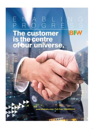 www.bfwindia.com | Toll Free:18004253332
 