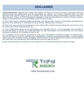 WWW.TRIFIDRESEARCH.COM
DISCLAIMER