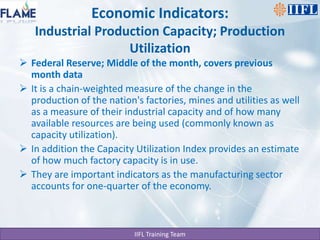 Economic Indicators: GDP - Gross Domestic ProductThe GDP is perhaps the greatest indicator of the economic health of a country. It is usually measured on a yearly basis, but quarterly stats are also released.The Commerce Department releases an "advance report" on the last day of each quarter. Within a month it follows up with the "preliminary report" and then the "final report" is released another month later. The most recent GDP figures have a relatively high importance to the markets.GDP indicates the pace at which a country's economy is growing (or shrinking)