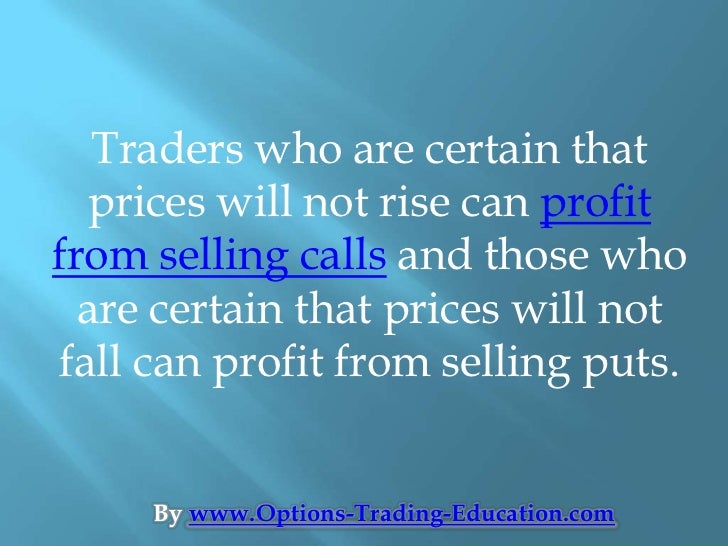 Commodity futures options trading