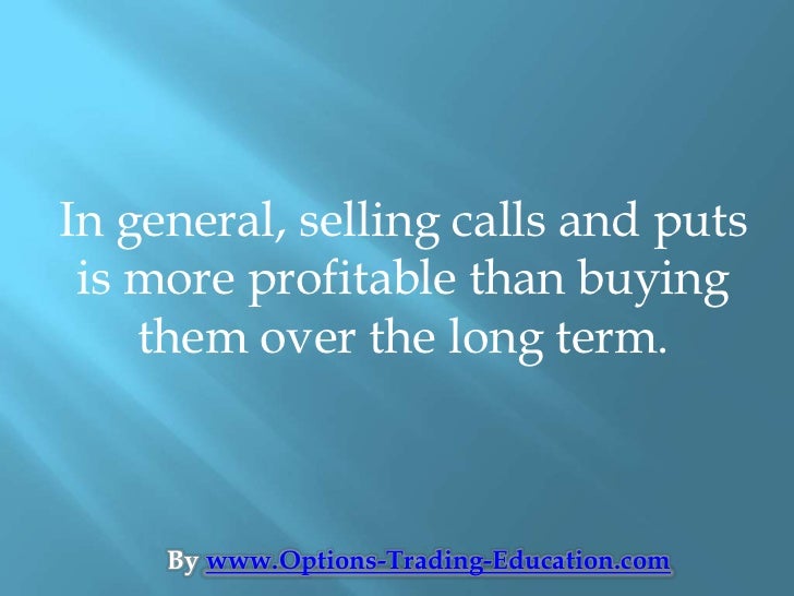 Commodity futures options trading