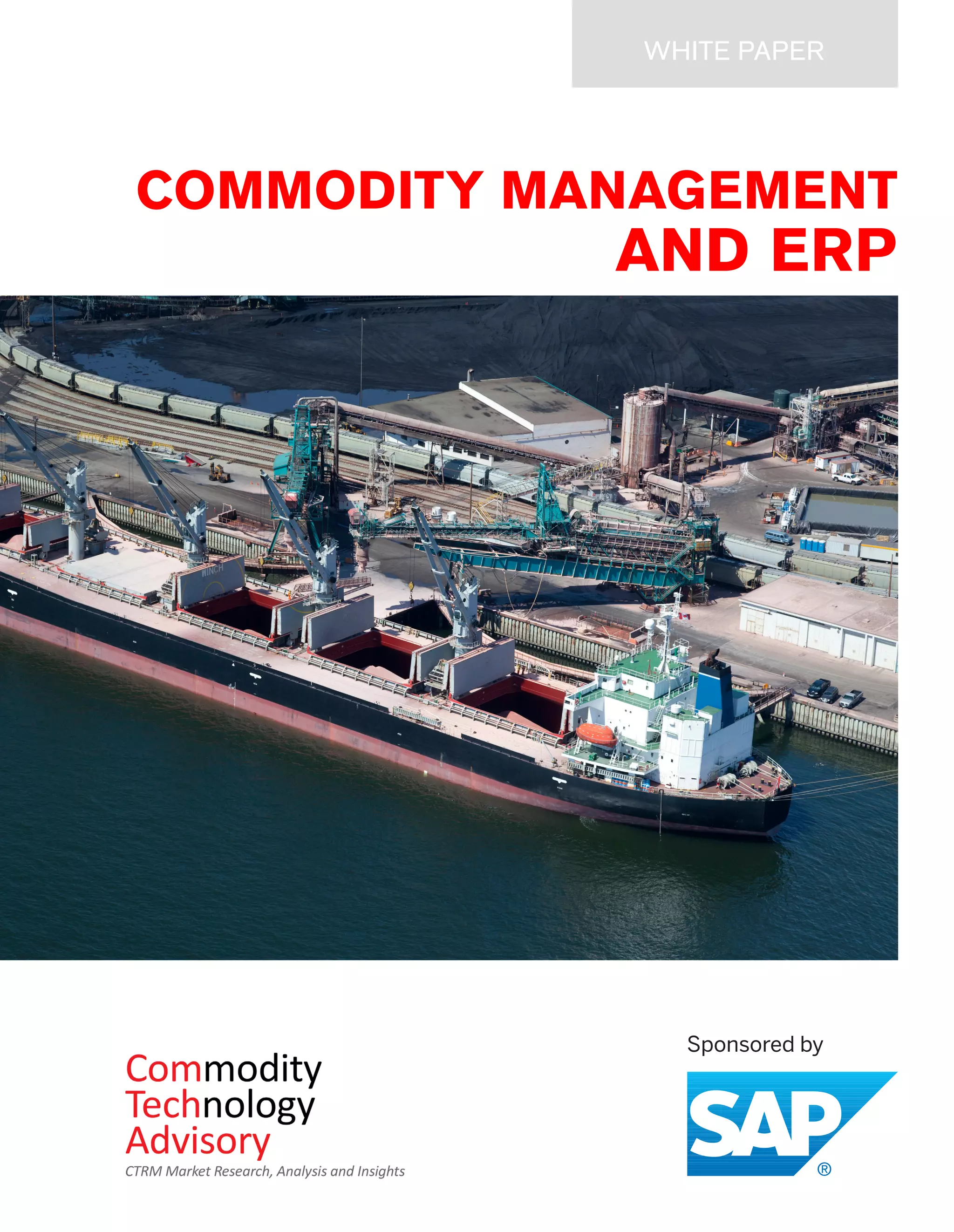Commodity Management and ERP | PDF