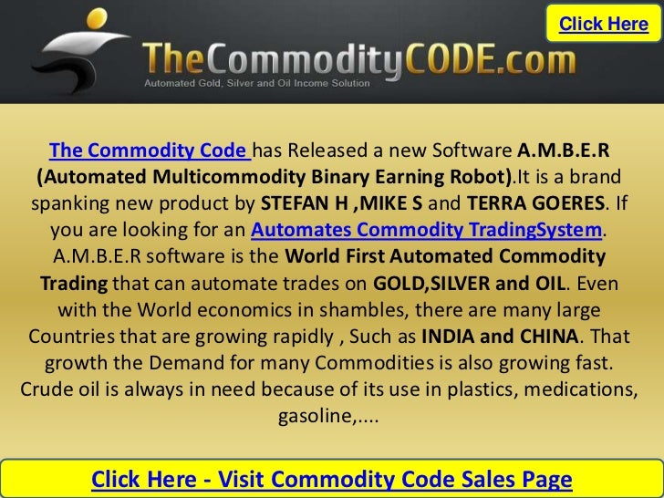 The Commodity Code review