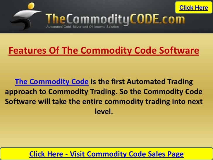 The Commodity Code review