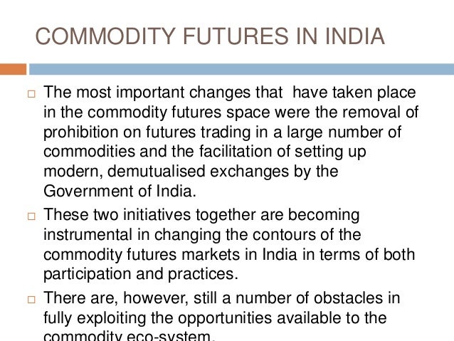 Futures options trading in india