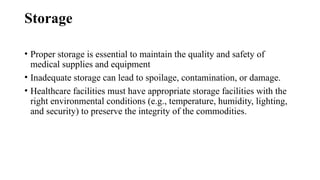 Inadequate Storage Commodity management in leadership and management | PPTX