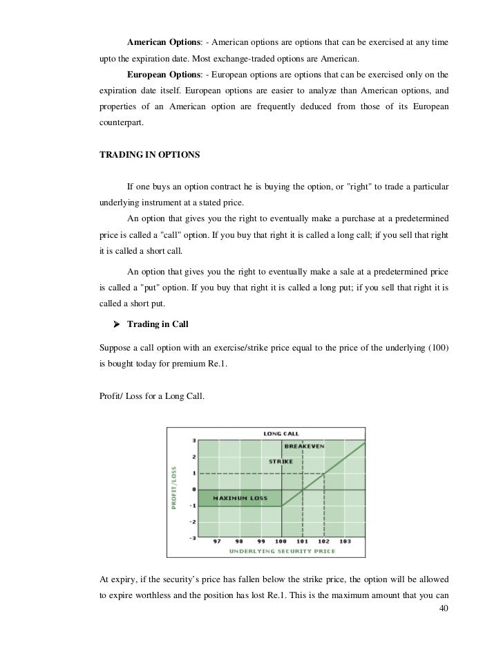 Difference Between Otc And Exchange Traded Options, Mathematical.