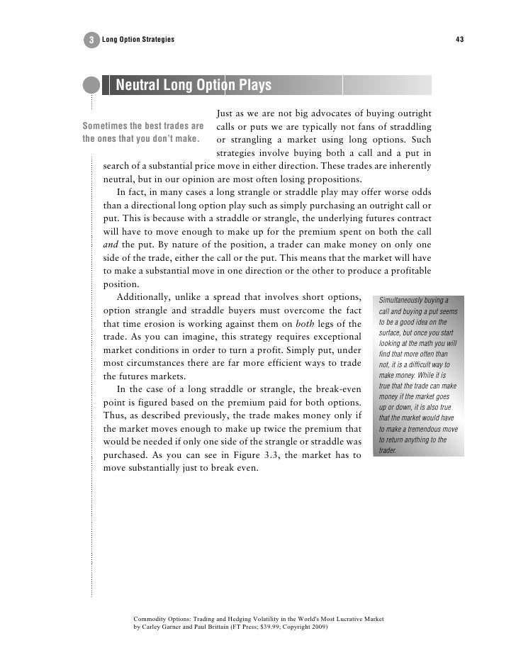 Commodity options trading and hedging volatility in the world's most lucrative market