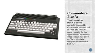 Commodore timeline | PPTX