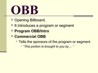 Common broadcast-terms1 | PPS