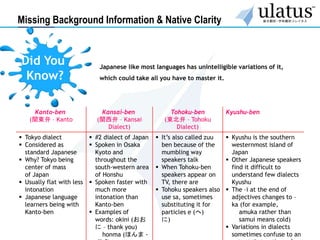 Common Challenges of Japanese – English Translation | PPTX