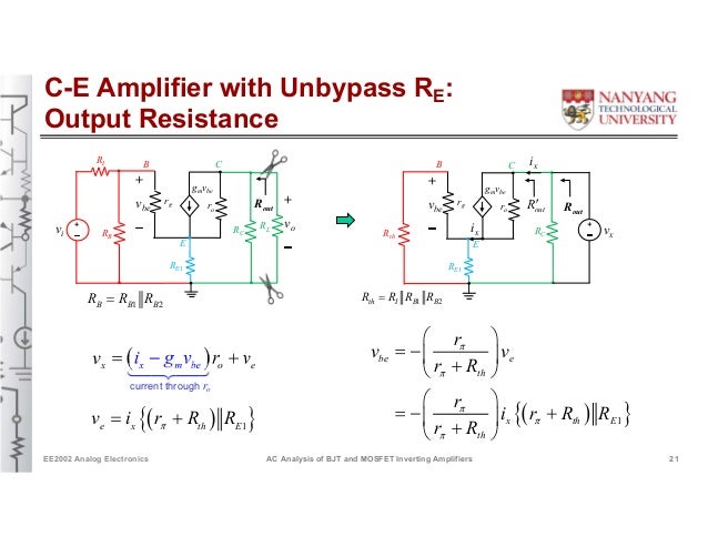 Common Emitter Circuit