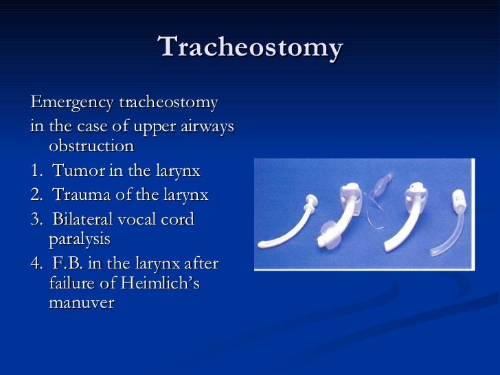 Common ENT emergencies