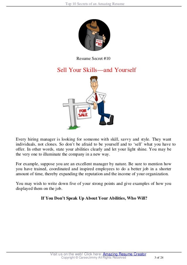 top 10 resumes for freshers