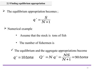 Appropriation Numerical Code Bienes publicos, tipologias y el problema de la tragedia de los bienes ...