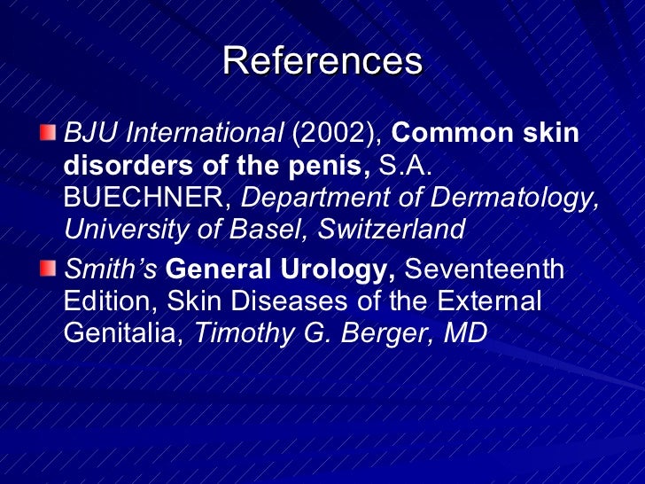 Disorders Of The Penis 17