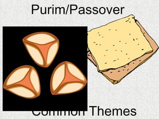 Purim/Passover  Common Themes 