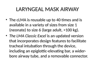 Common airway devices & DAA explained in east steps .pptx