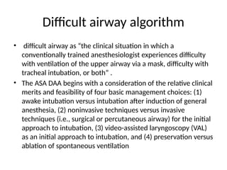 Common airway devices & DAA explained in east steps .pptx