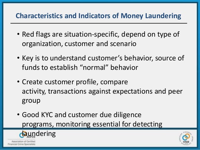 Commonalities Money Laundering Ethics International Standards Gac