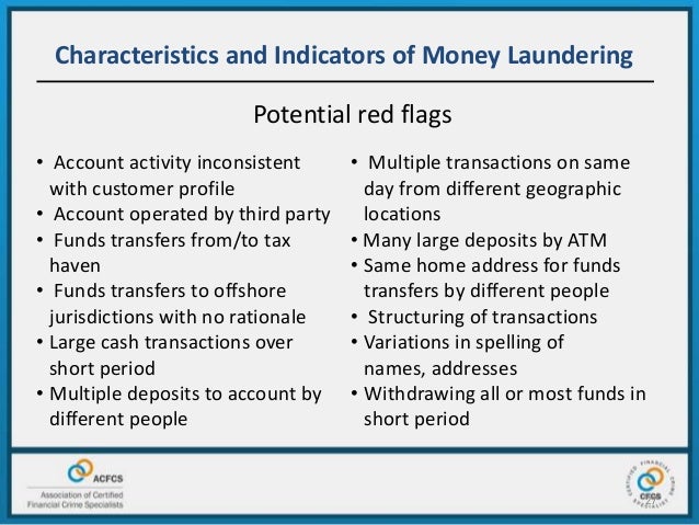 Casino Money Laundering Red Flags