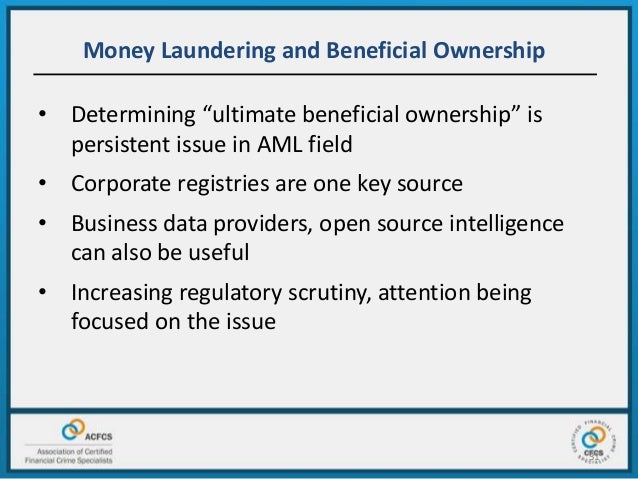 Commonalities Money Laundering Ethics International Standards Gac